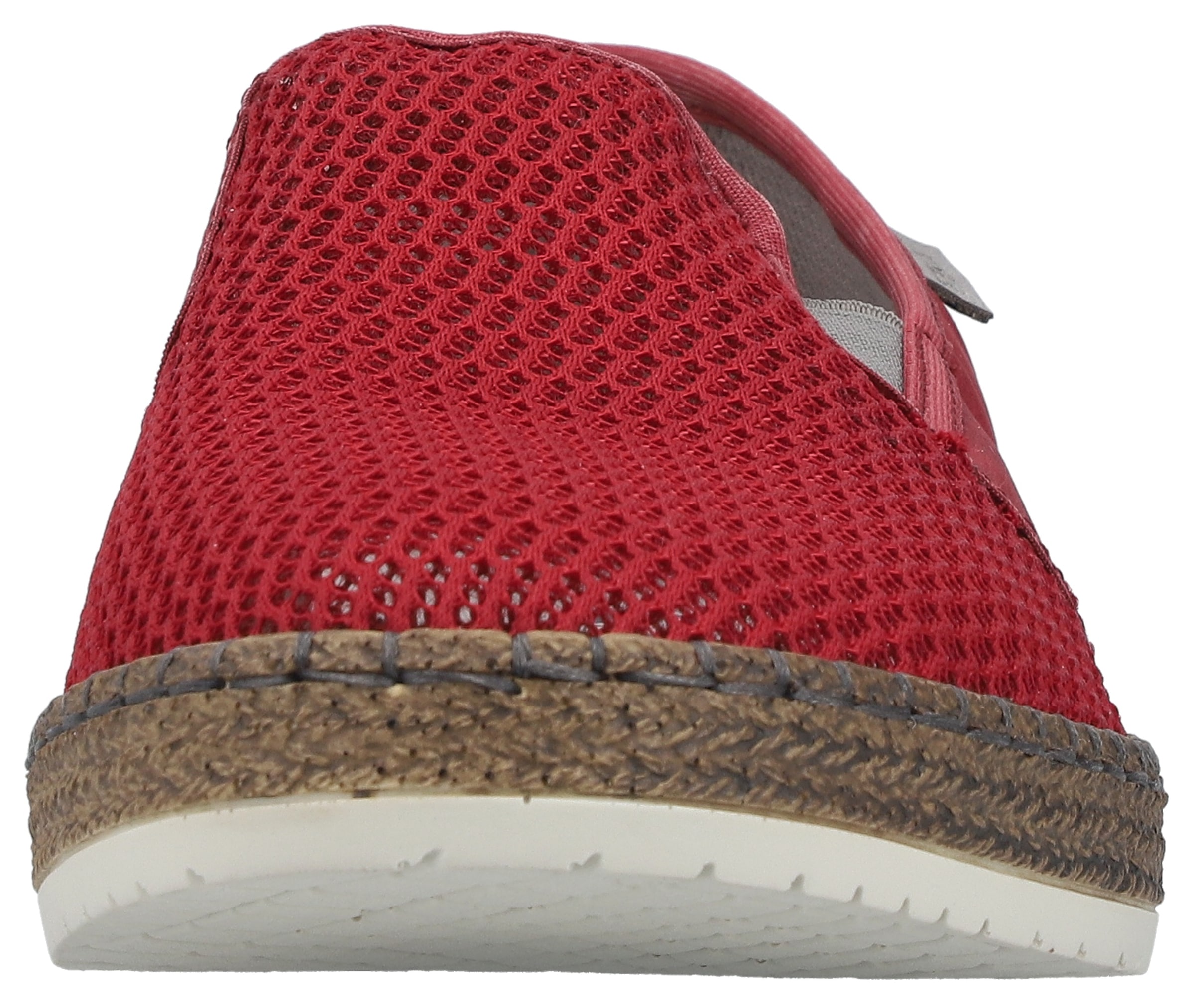 Rieker Espadrille  Sommerschuh, Slipper, Freizeitschuh im Materialmix