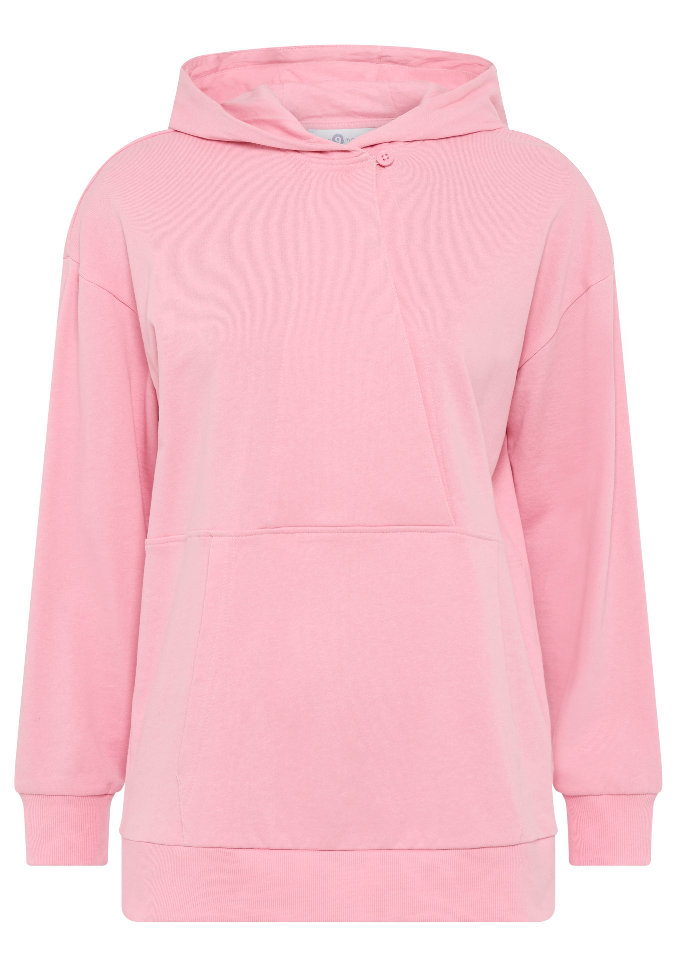 Neun Monate Umstandssweatshirt »Stillsweatshirt für Schwangerschaft und Stillzeit«, Kapuzen-Sweatshirt mit praktischem Verschluss