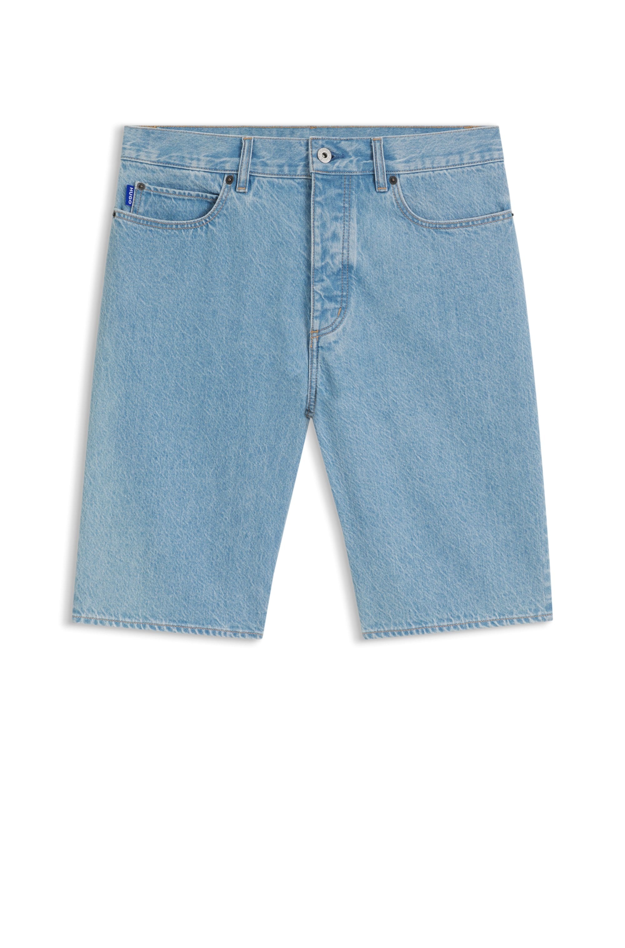 HUGO Blue Jeansshorts »Skate« Straight Fit