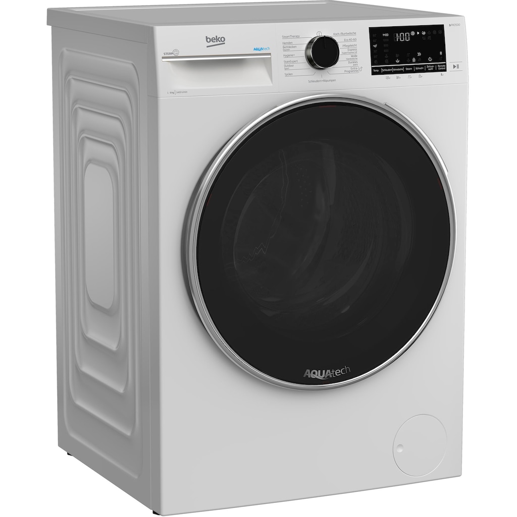 BEKO Waschmaschine »B5WFT594138W«, B5WFT594138W, 9 kg, 1400 U/min