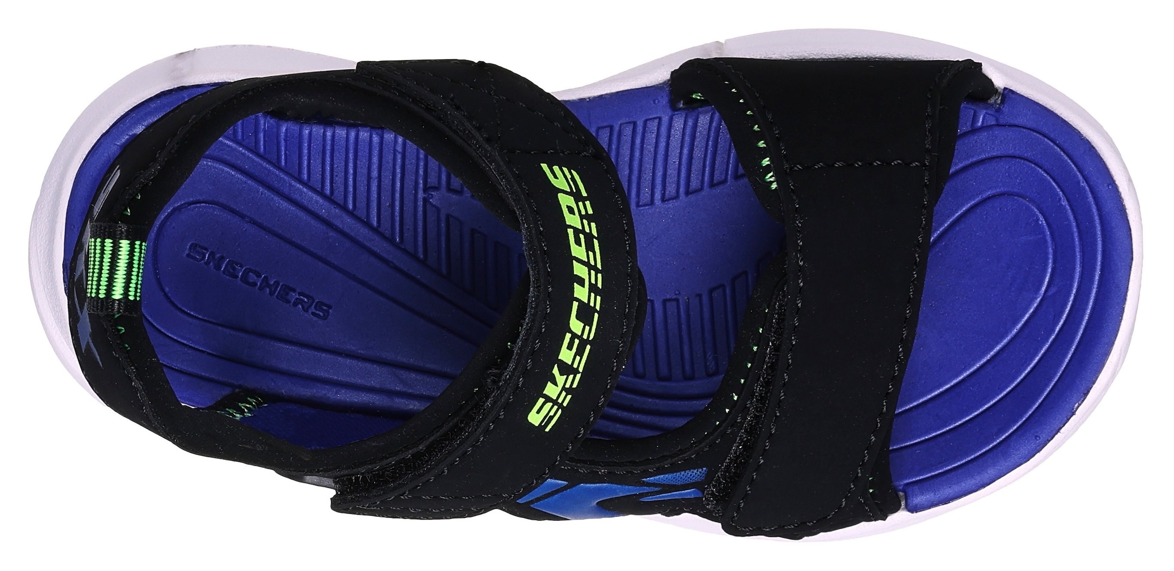 Skechers Sandale »RAZOR SPLASH«, Sandale mit Klettverschluss, waschbar, Größenschablone zum Download