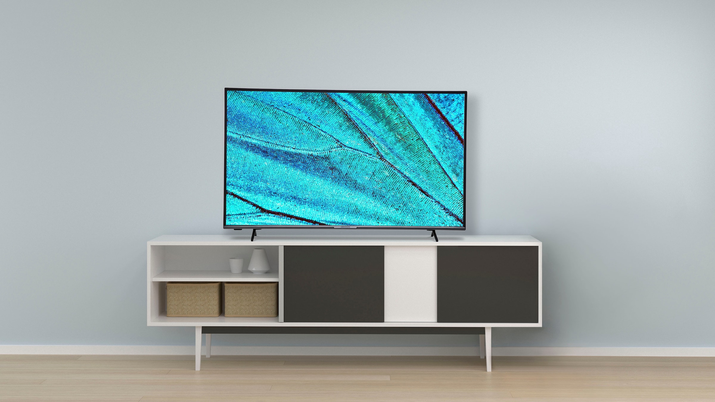 Medion® LCD-LED Fernseher »MD 31058 NL«, 4K Ultra HD, Smart-TV