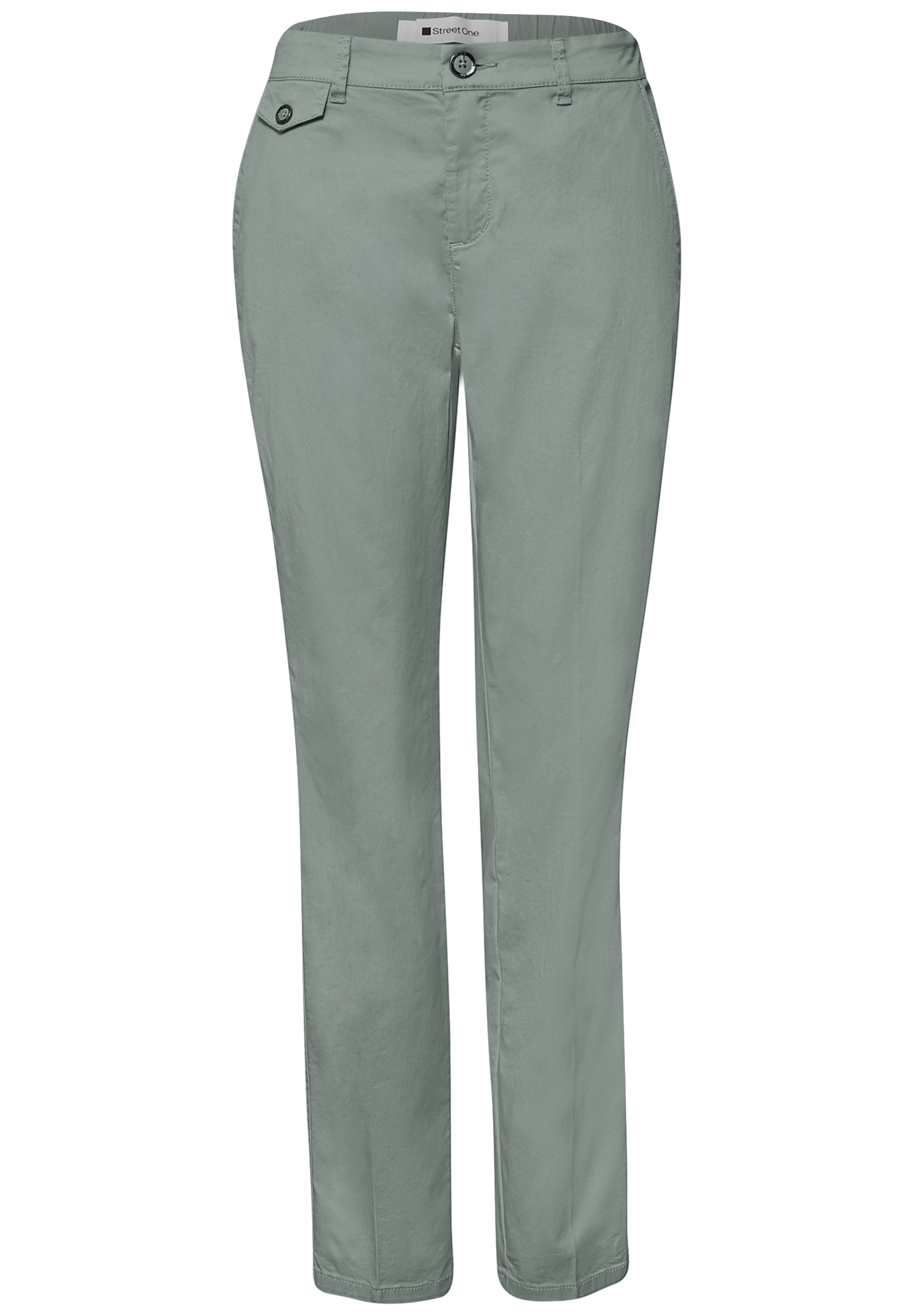 STREET ONE Chinohose  aus Twillstoff
