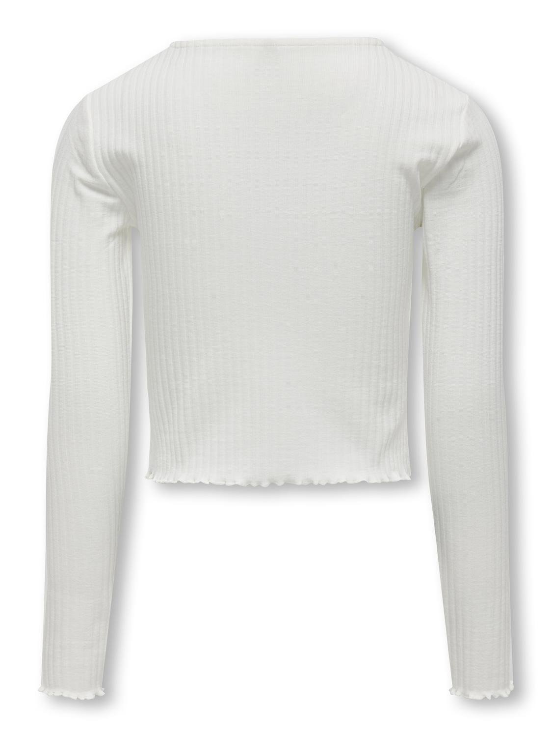 KIDS ONLY Rundhalsshirt »KOGNELLA L/S O-NECK TOP JRS NOOS«