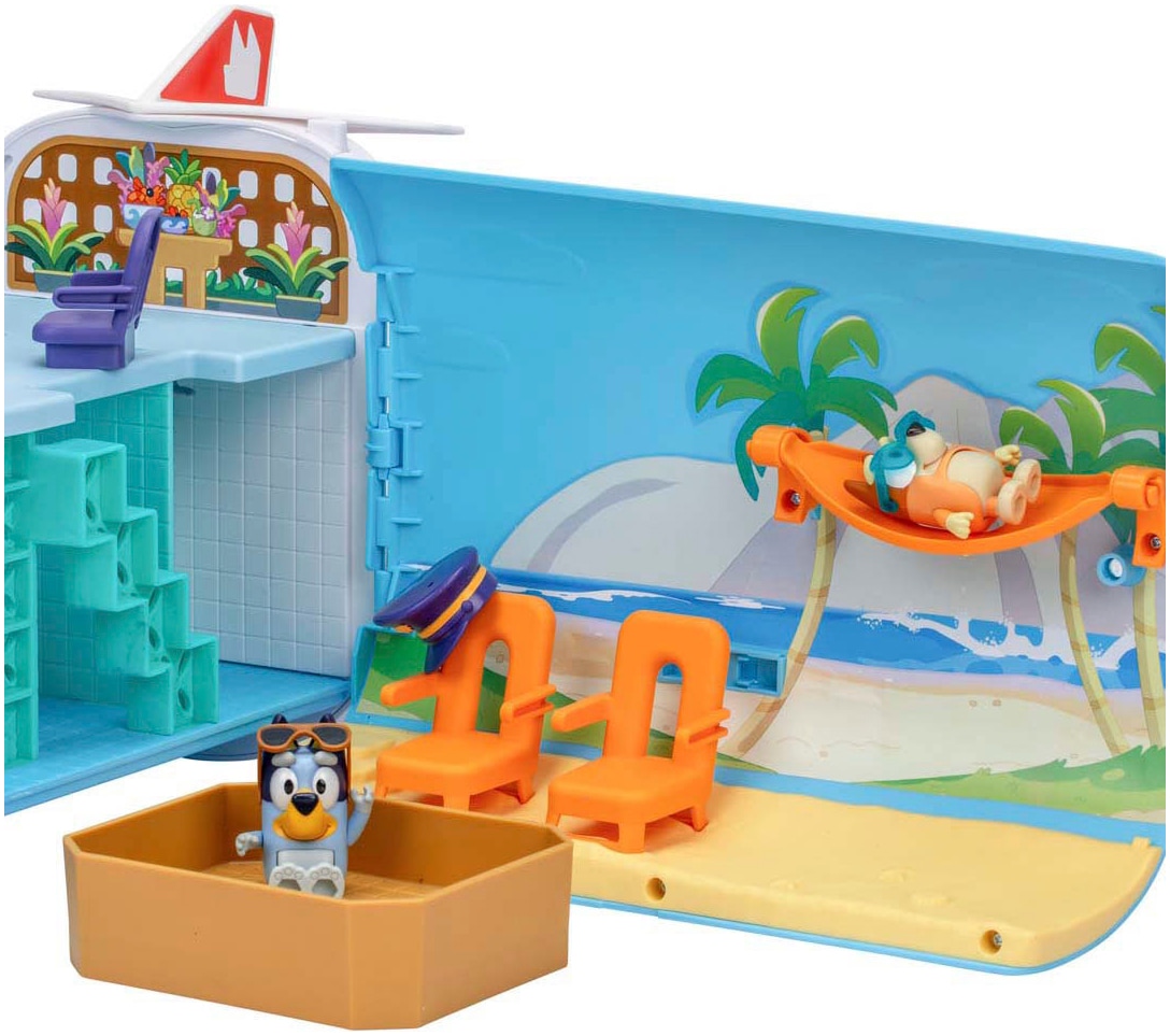 Moose Spielwelt »Bluey Flugzeug 3-in-1-Verwandlungsspielset«, mit Soundeffekt