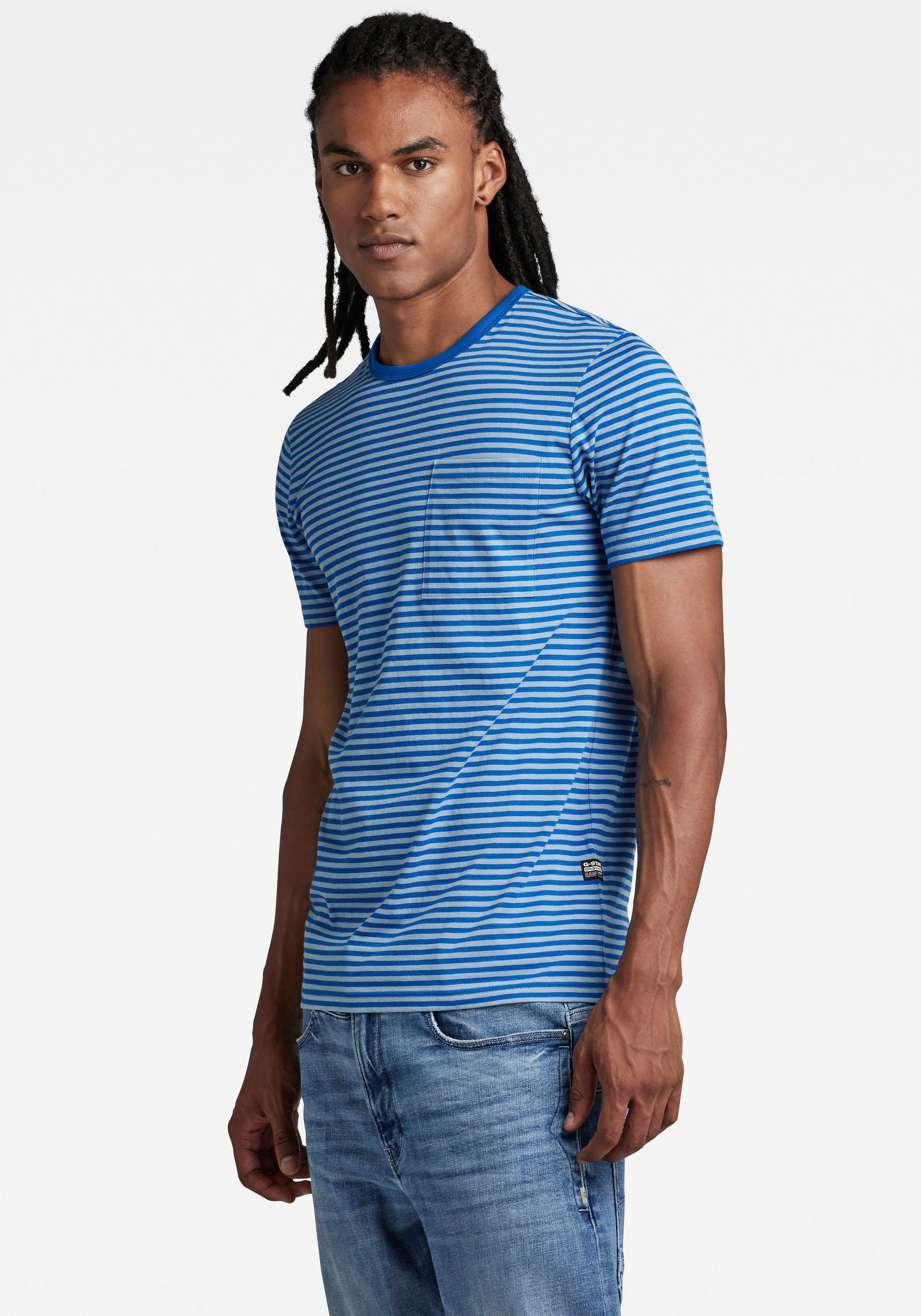 online T-Shirt OTTO »Stripe RAW bestellen Slim« bei G-Star