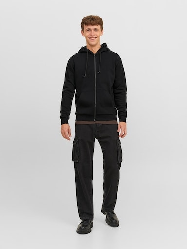 Jack & Jones Kapuzensweatjacke »JJEBRADLEY SWEAT ZIP HOOD NOOS«, mit Kapuze