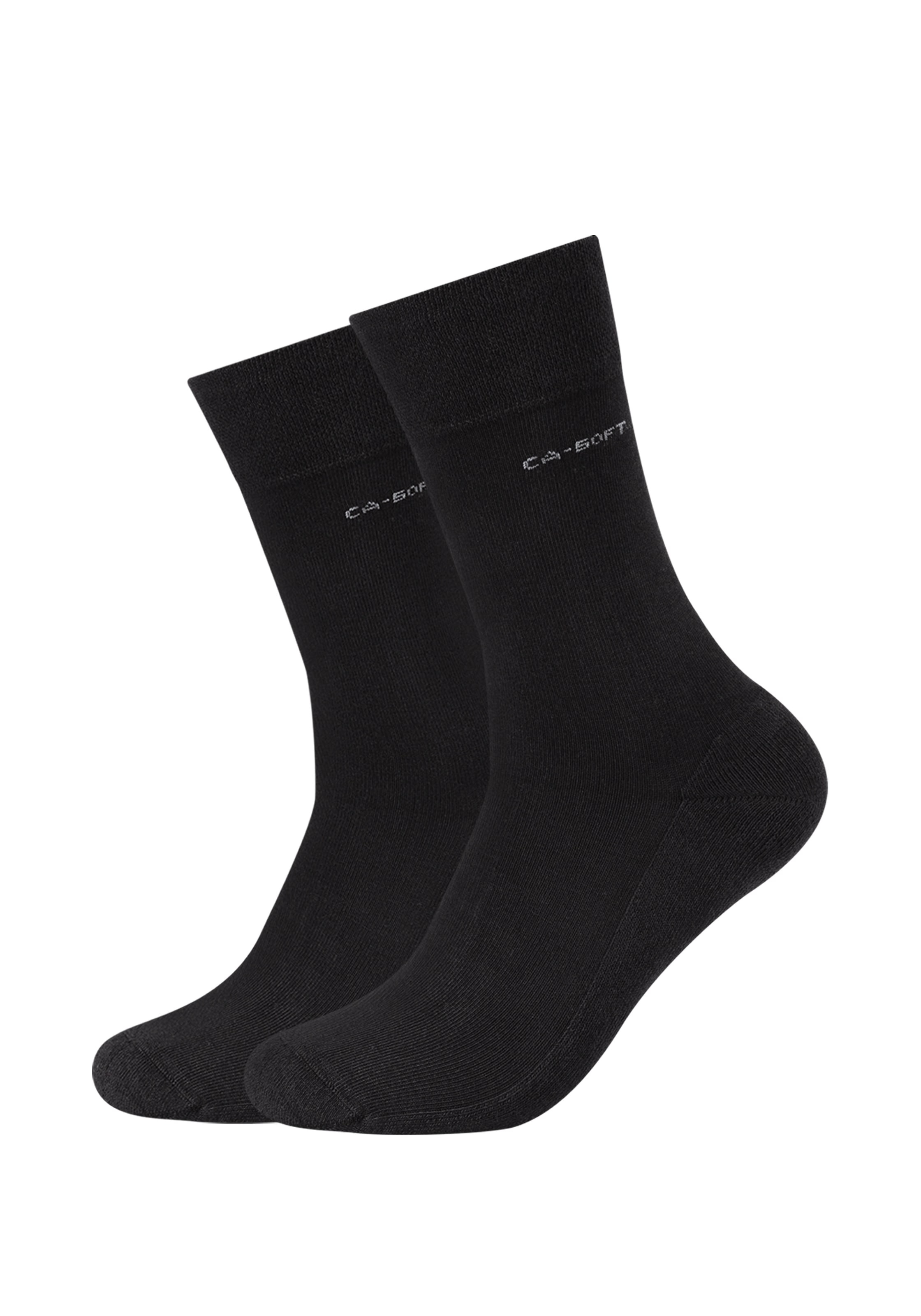 Camano Langsocken, (4er Pack), mit dezentem Logodruck