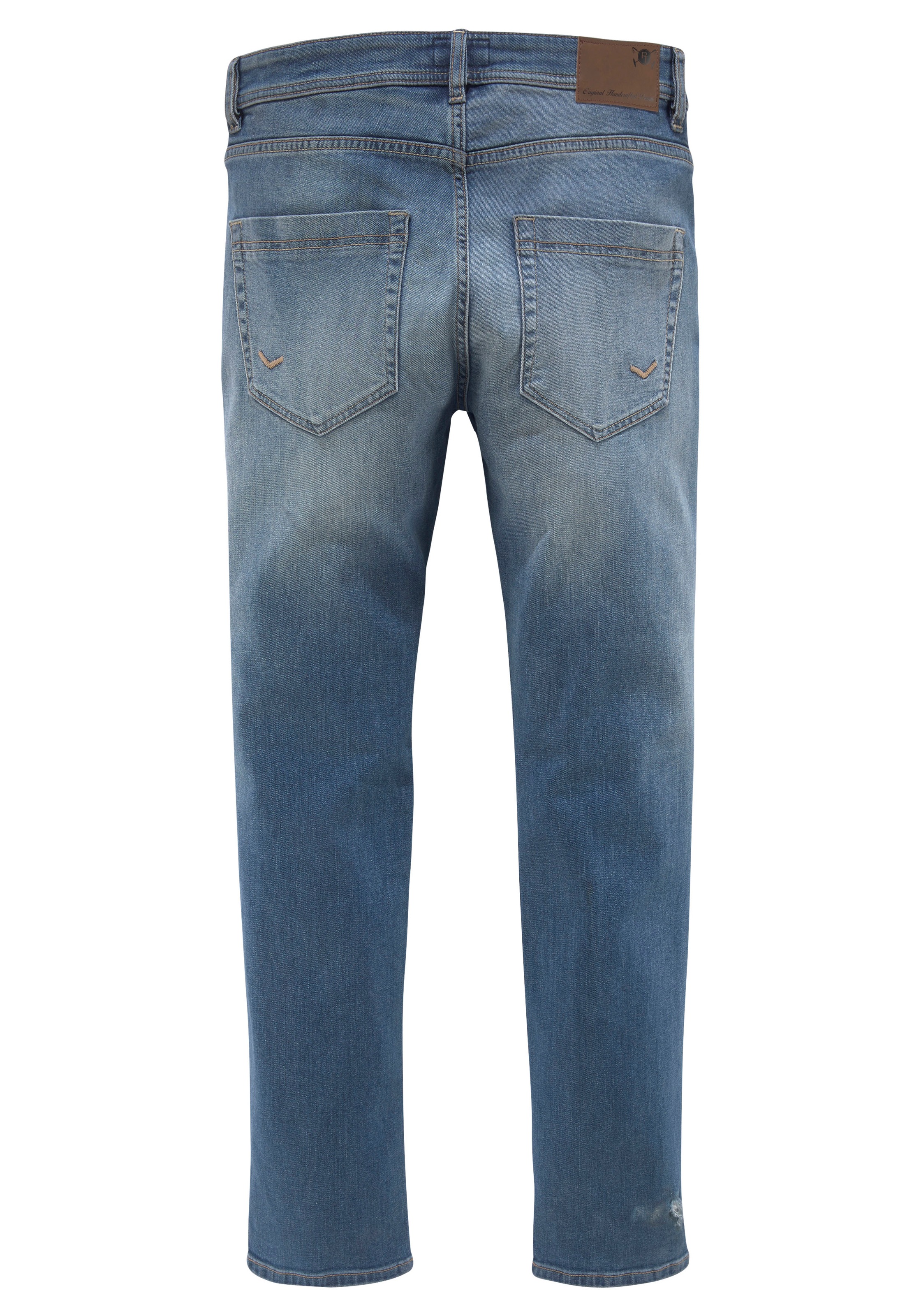 Team mit used online kaufen 5-Pocket-Jeans bei OTTO »DAVIS«, Waschung TOM TAILOR Polo