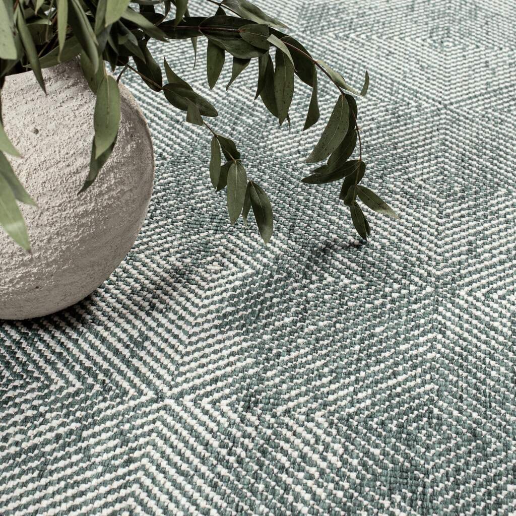 Carpet City Outdoorteppich »DUO RUG 5845«, rechteckig, 5 mm Höhe, Wendeteppich Wetterfest In- & Outdoor, Balkon, Terrasse, Wohnzimmer