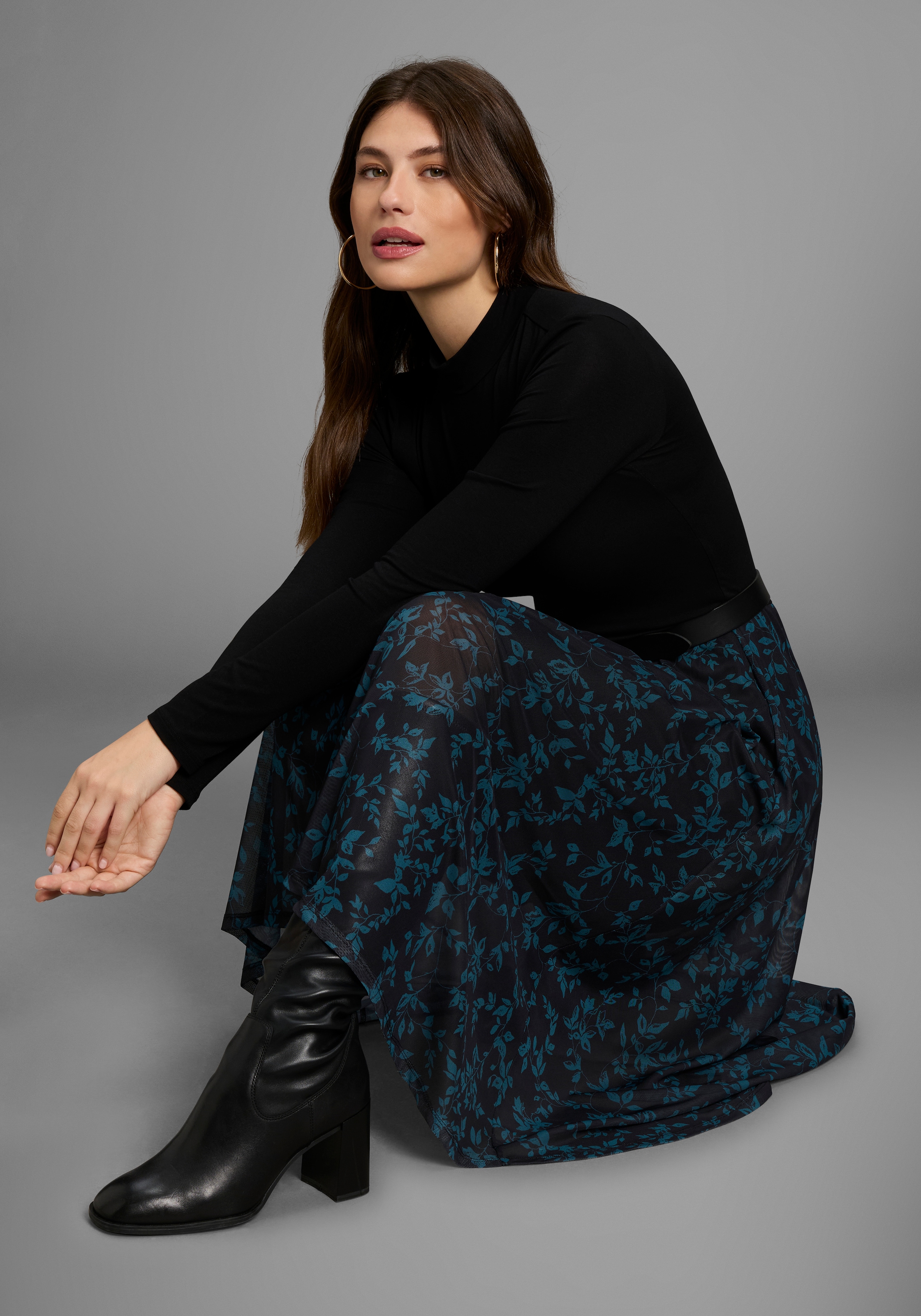 Laura Scott Meshkleid, mit fließendem Meshrock - NEUE KOLLEKTION