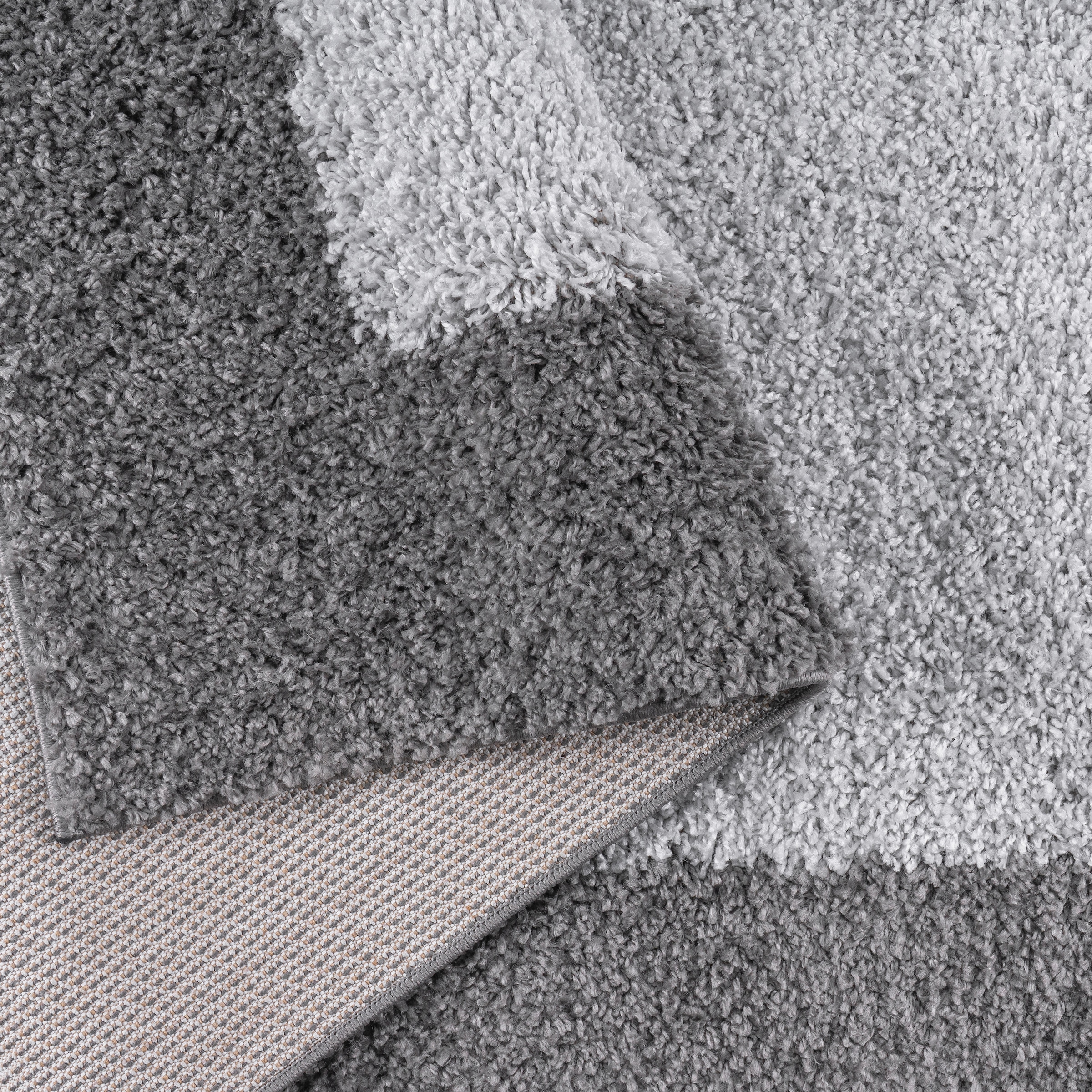 OTTO home Hochflor-Teppich »Liams« rechteckig 30 mm Höhe mit Bordüre, besonders weich und kuschelig, Wohnzimmer, Schlafzimmer