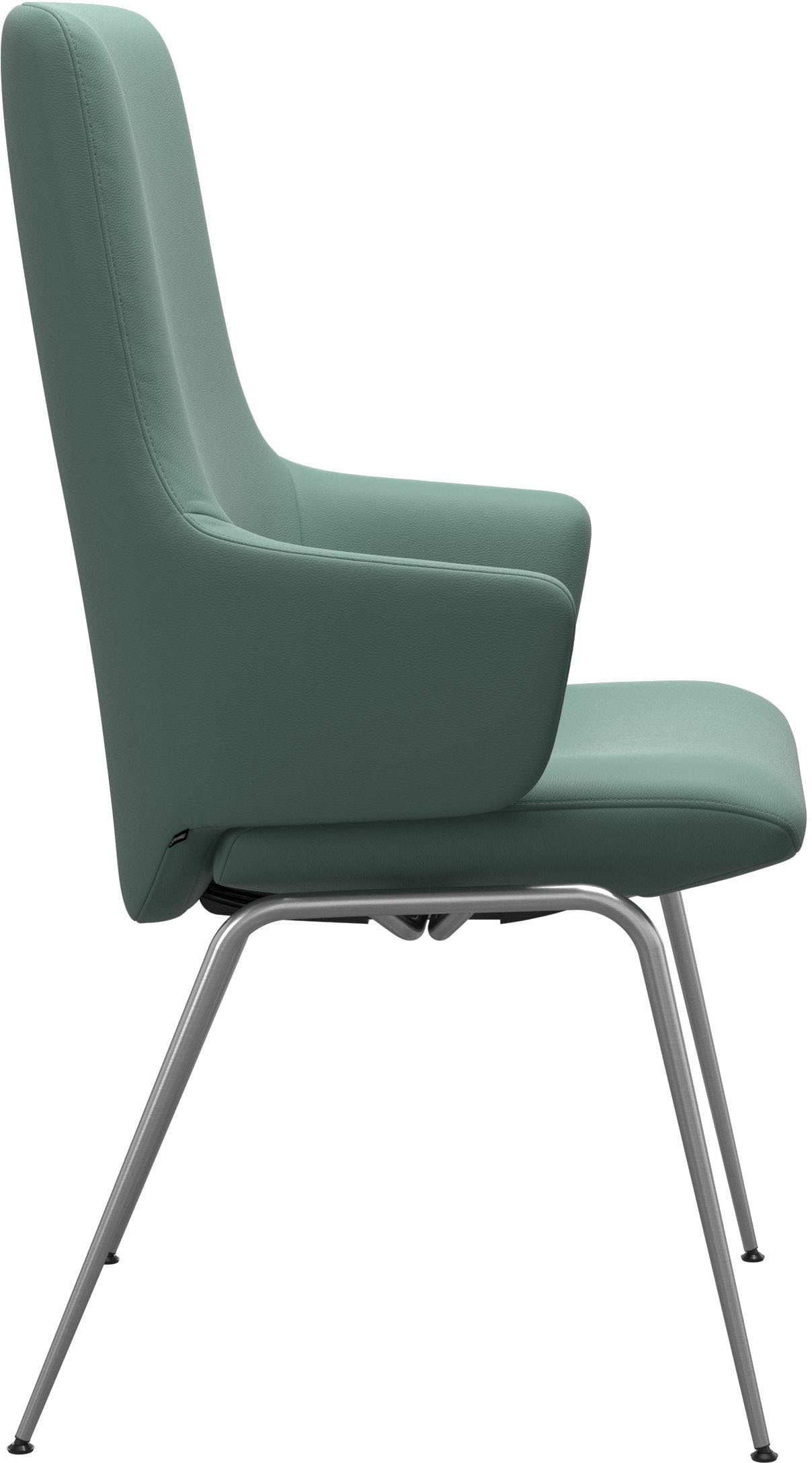 Stressless® Polsterstuhl »Laurel«, Leder PALOMA, High Back mit Armlehne, Größe L, mit Beinen aus Stahl in Chrom