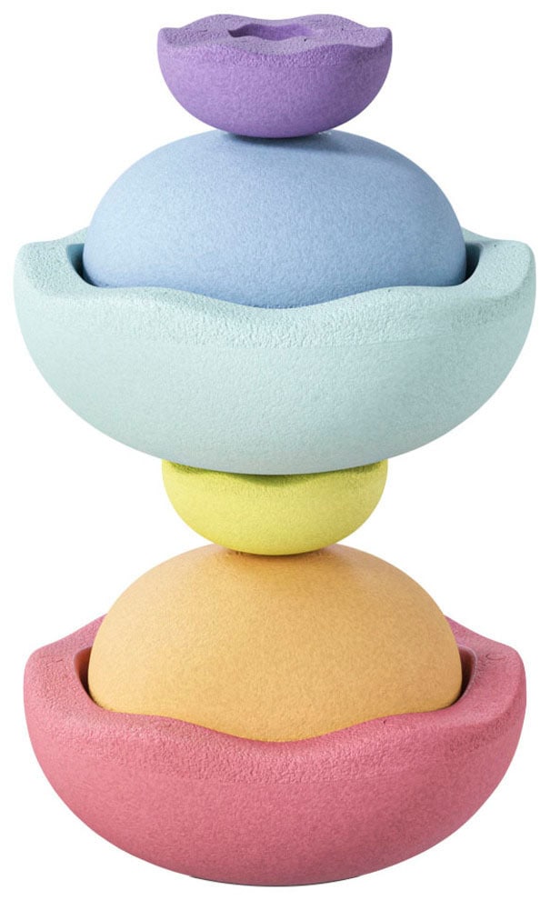 Stapelstein Balancetrainer »Inside rainbow pastel«, (Set, 6 tlg.), bis zu 50 kg belastbar