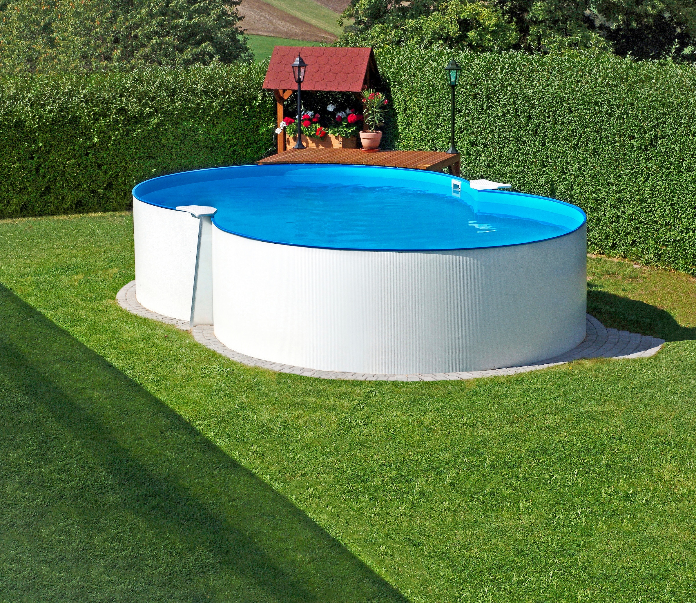 KONIFERA Achtformpool »MONACO 1« Höhe 120 cm, in versch. Größen