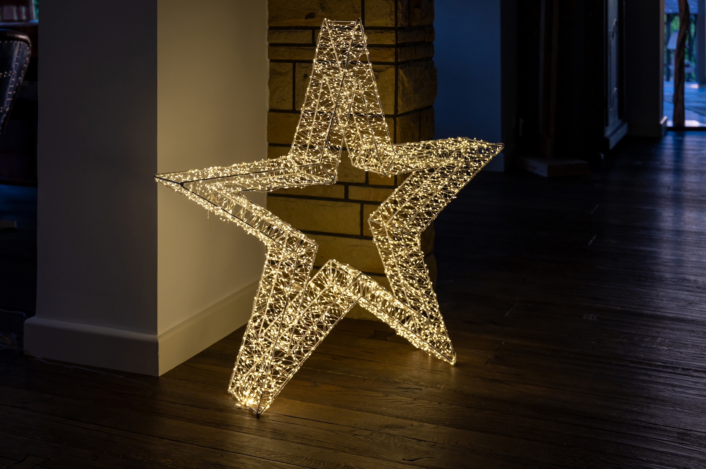 Star-Max LED Stern »Weihnachtsstern, Weihnachtsdeko aussen«, 960 flammig- flammig, stromsparende LED bei OTTO