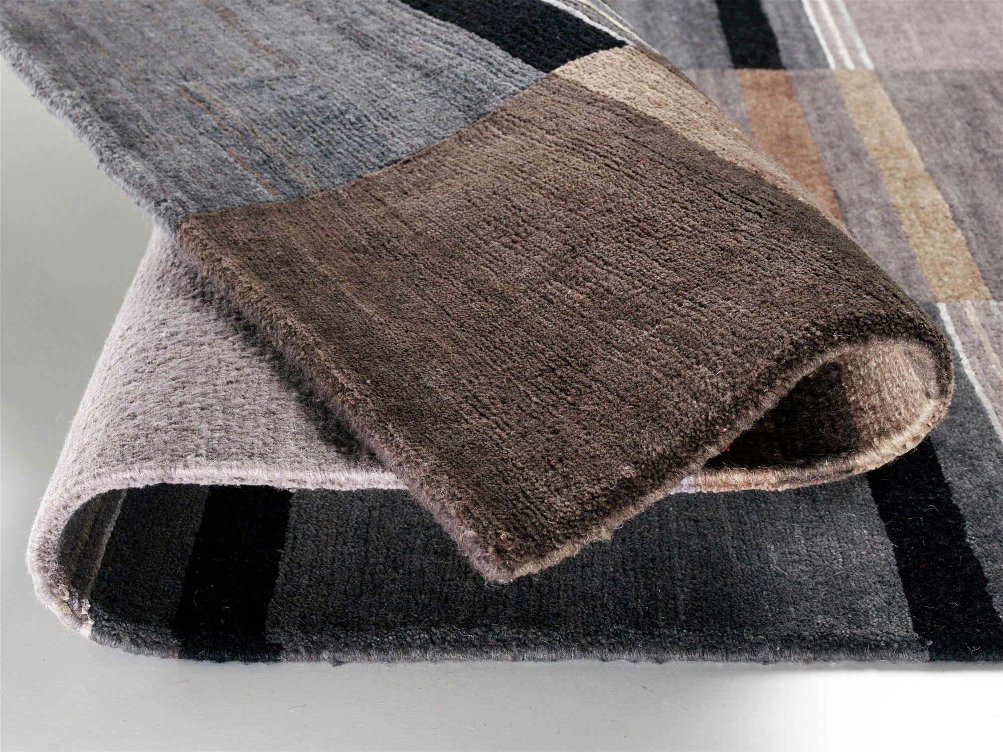 OCI DIE TEPPICHMARKE Wollteppich »Sensation SILK 100 SOYA« rechteckig 6 mm Höhe handgeknüpft, Nepal, reine Wolle, Wohnzimmer