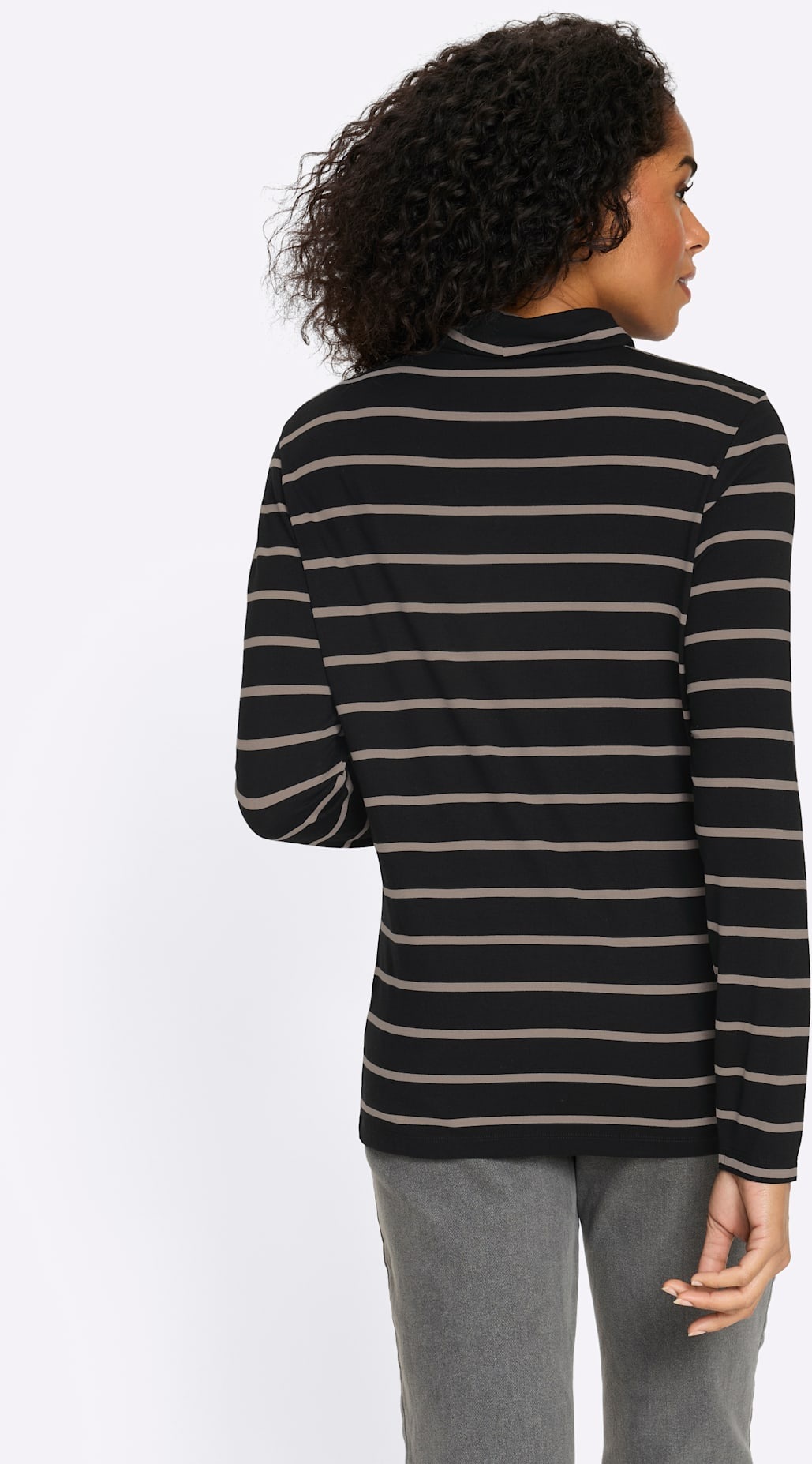 Classic Basics Rollkragenshirt »Stehkragen-Shirt« 1