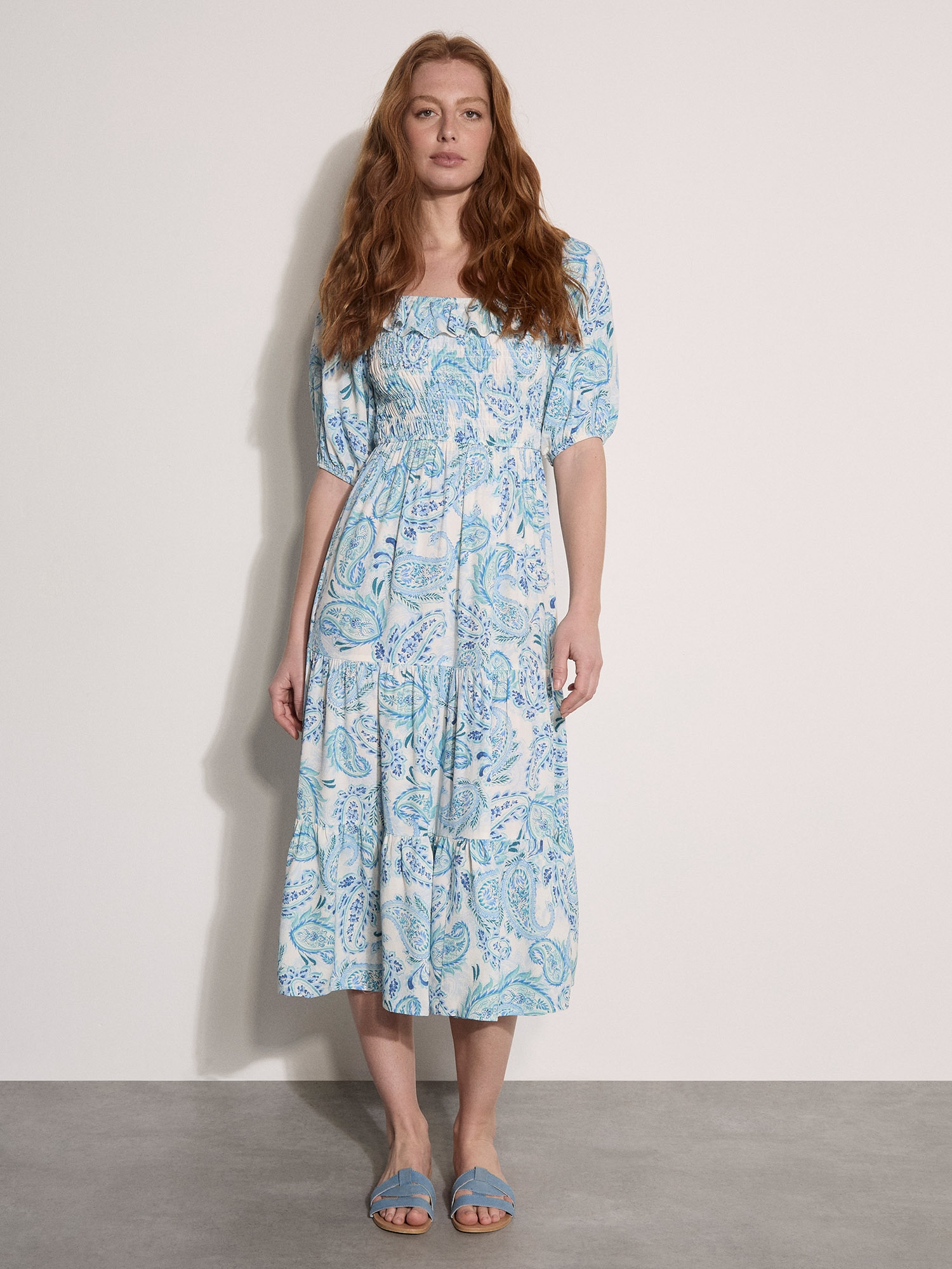 Apricot Midikleid »Midikleid« mit Paisley-Print