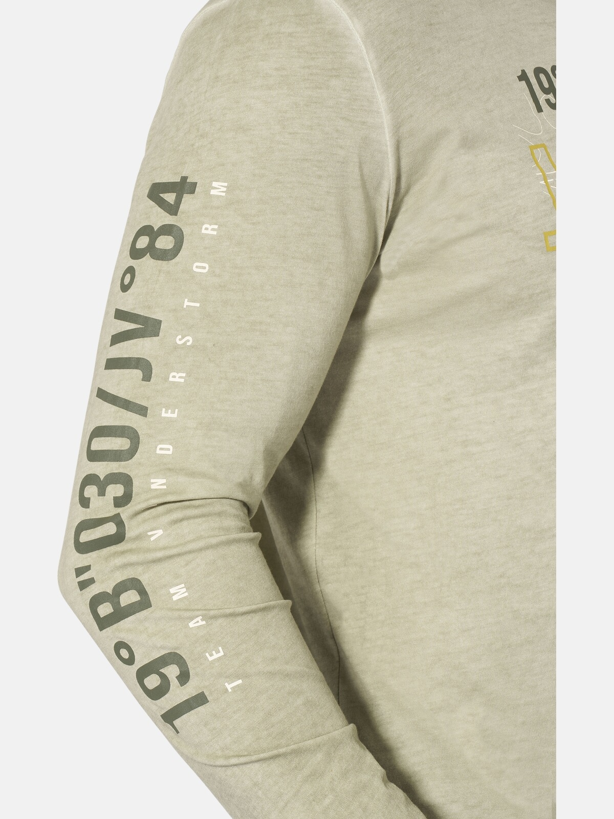 Jan Vanderstorm Langarm-Poloshirt »Langarmshirt JASIR«