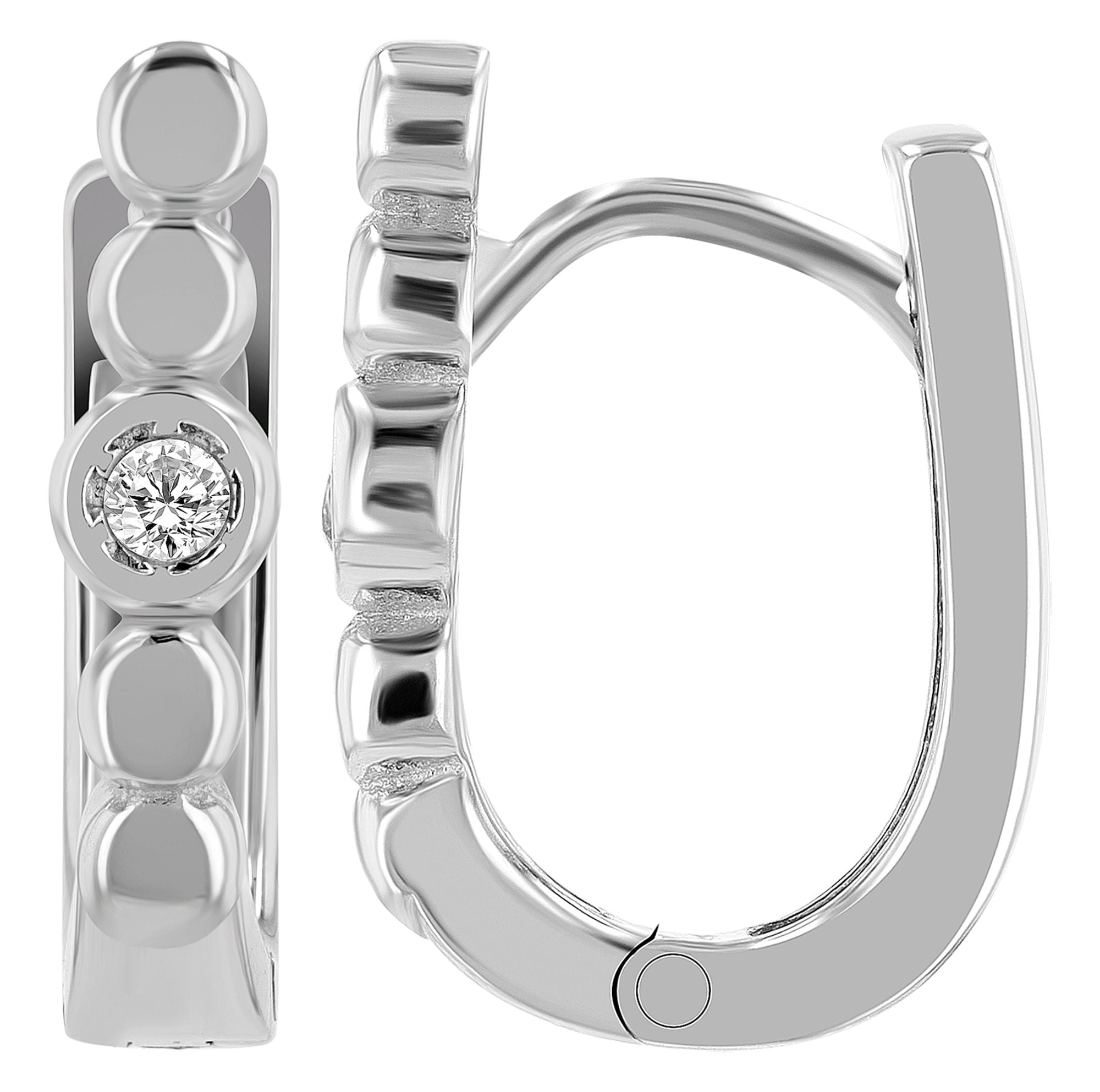Adelia´s Paar Creolen »Damen Ohrringe ¿ Creole aus 925 Silber«