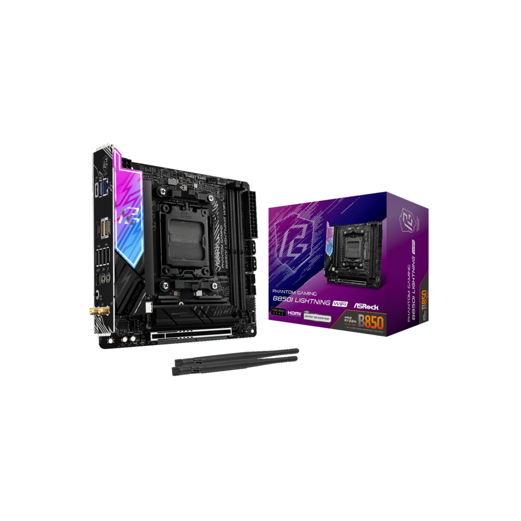 Asrock Mainboard »Phantom Gaming B850I Lightning WiFi«