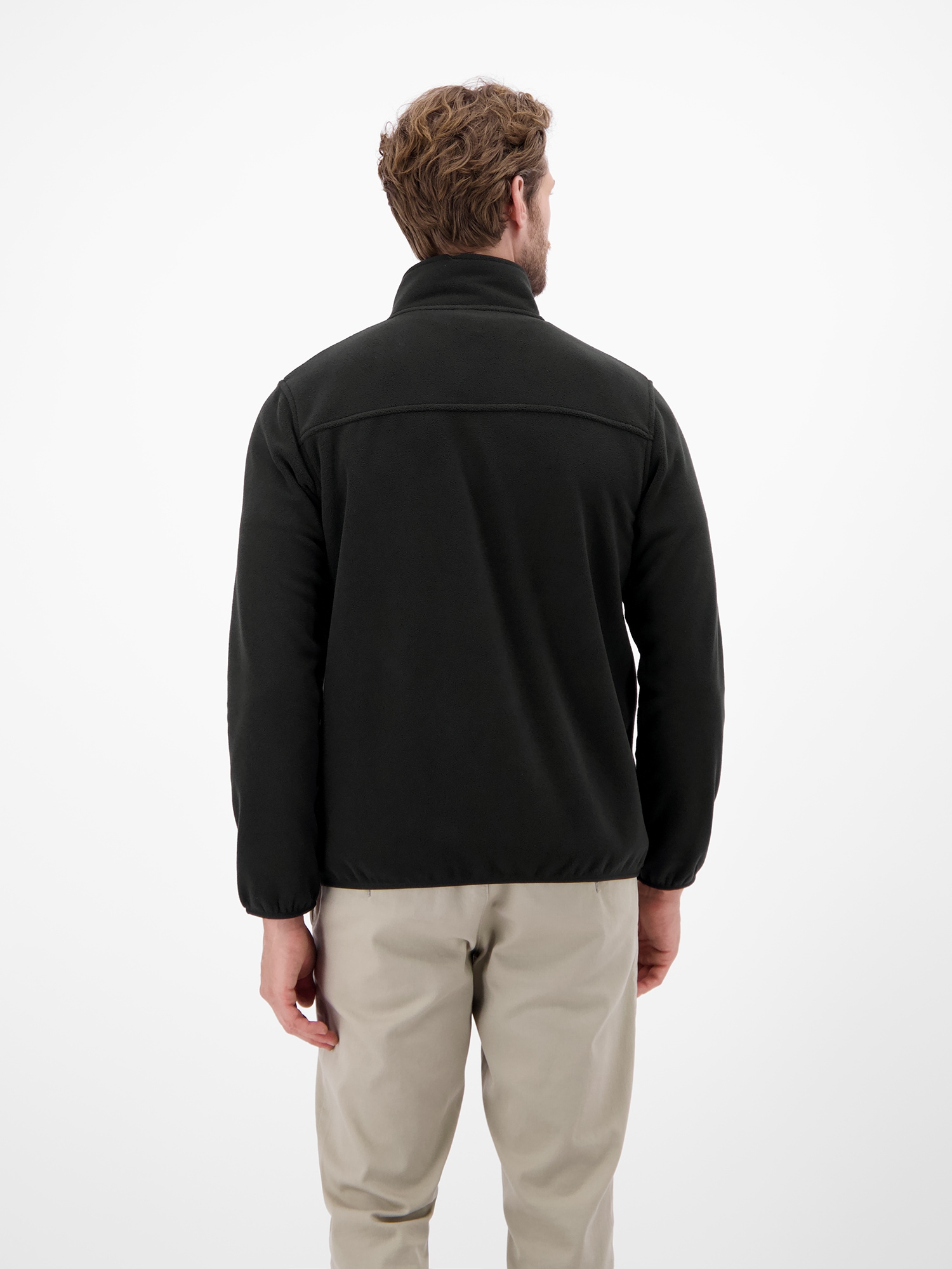 LERROS Sweatjacke »LERROS Polar-Fleece Jacke, sportiv«