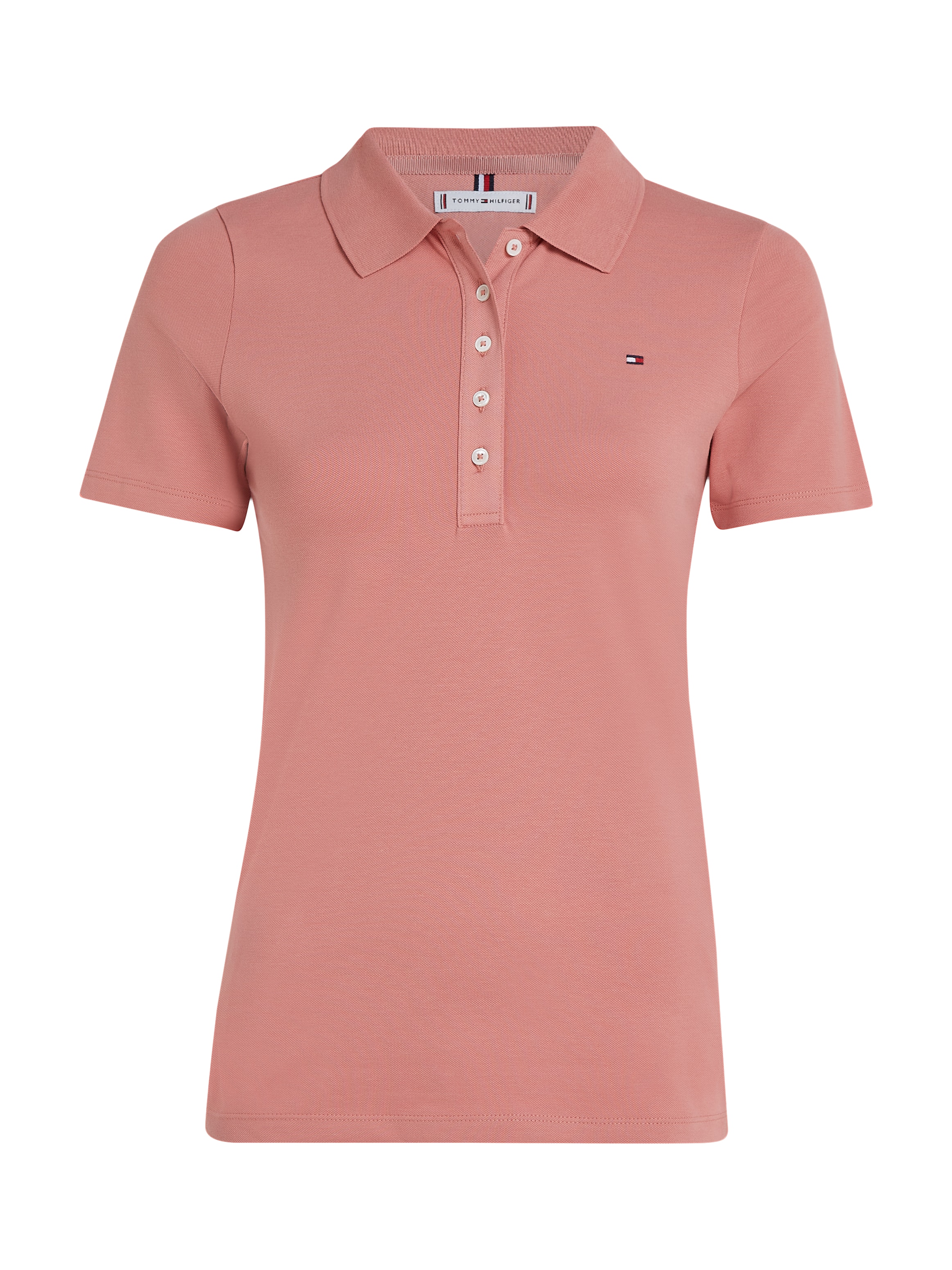 Tommy Hilfiger Poloshirt »1985 SLIM PIQUE POLO SS«, mit dezenter Tommy Hilfiger Logostickerei