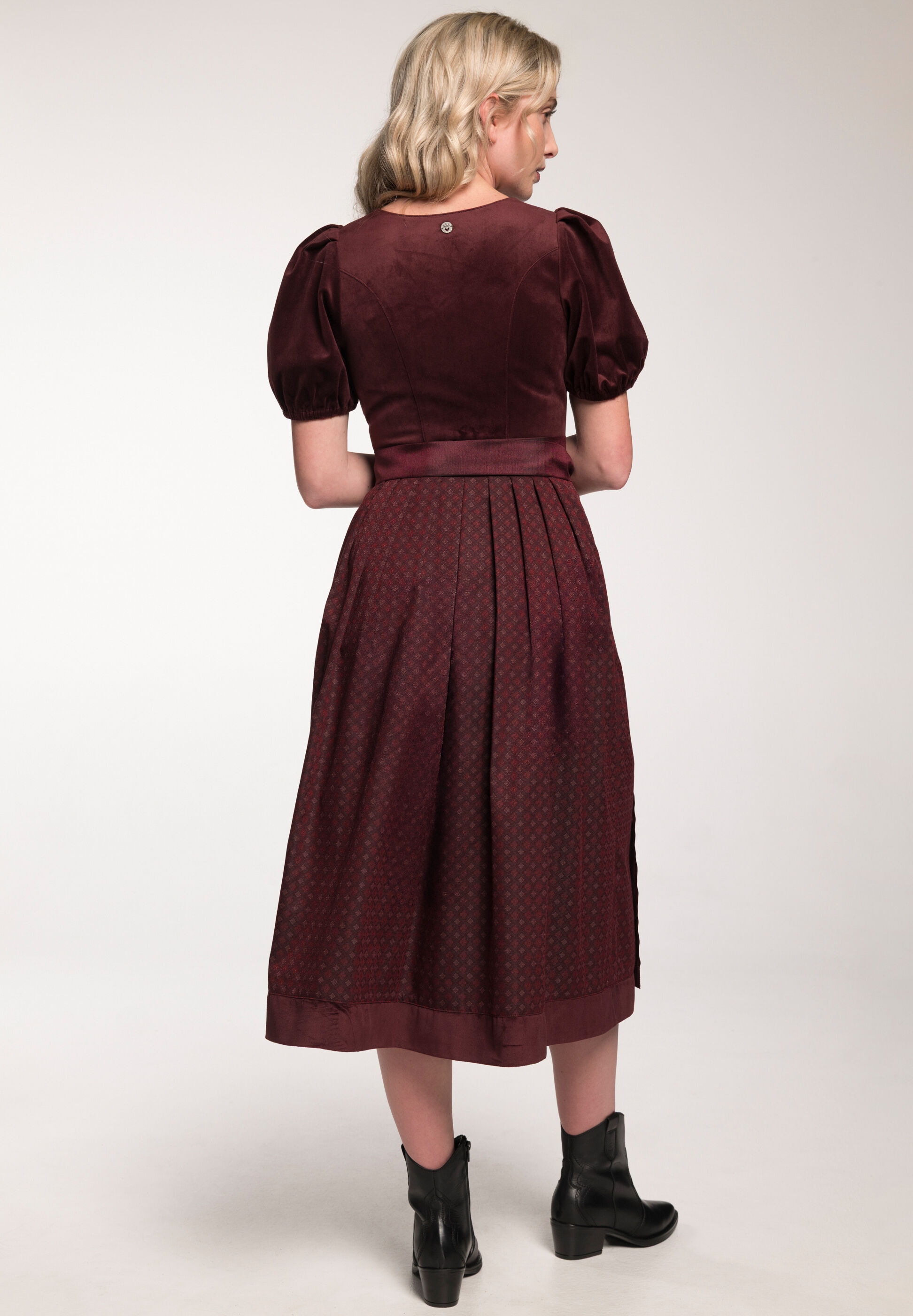 Spieth & Wensky Dirndl »Göttin« Samtoberteil
