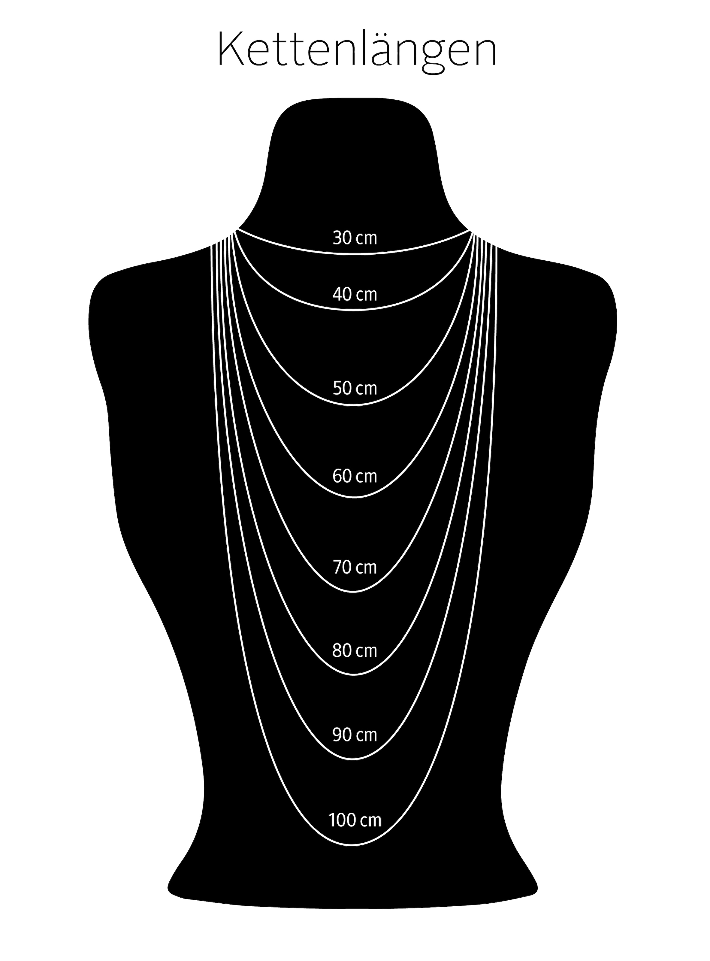 LEONARDO Kette mit Anhänger »Halskette Minelli, 023194, 023197«, mit Onyx oder Perlmutt und Zirkonia (synth.)