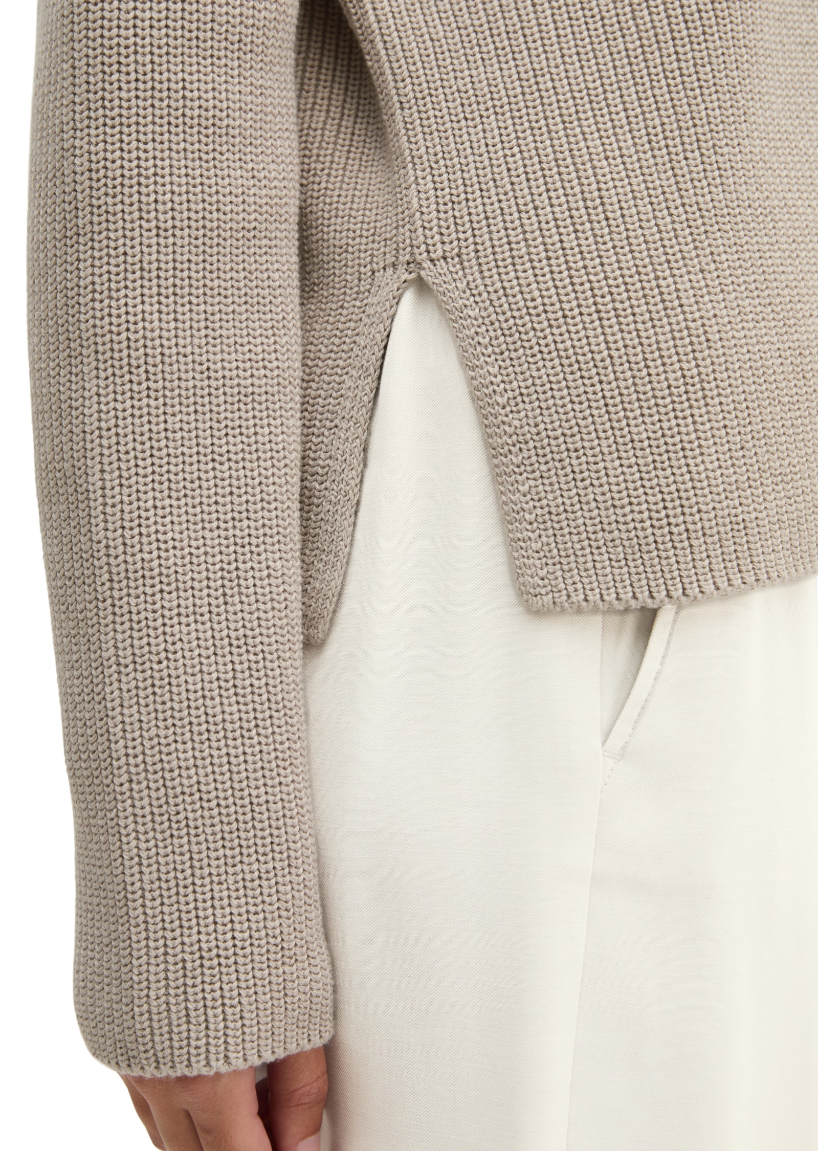 Marc O'Polo Rundhalspullover loose aus Heavy-Weight-Organic-Cotton