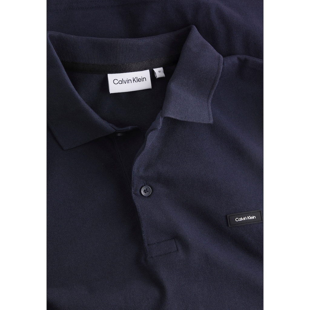 Calvin Klein Poloshirt, mit Calvin Klein Logo auf der Brust