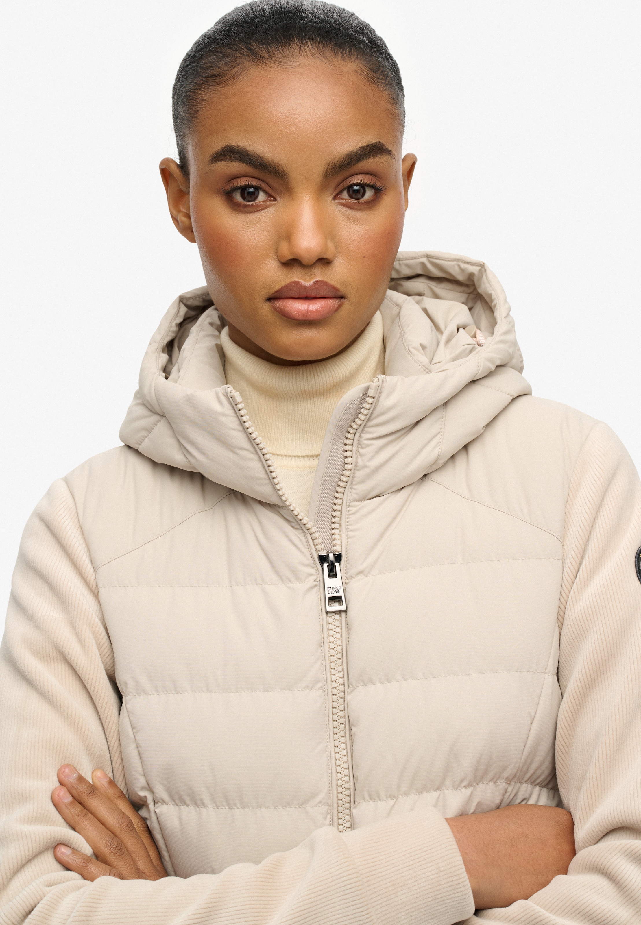 Superdry Steppjacke »HOODED FUJI STORM JACKET«, mit Kapuze