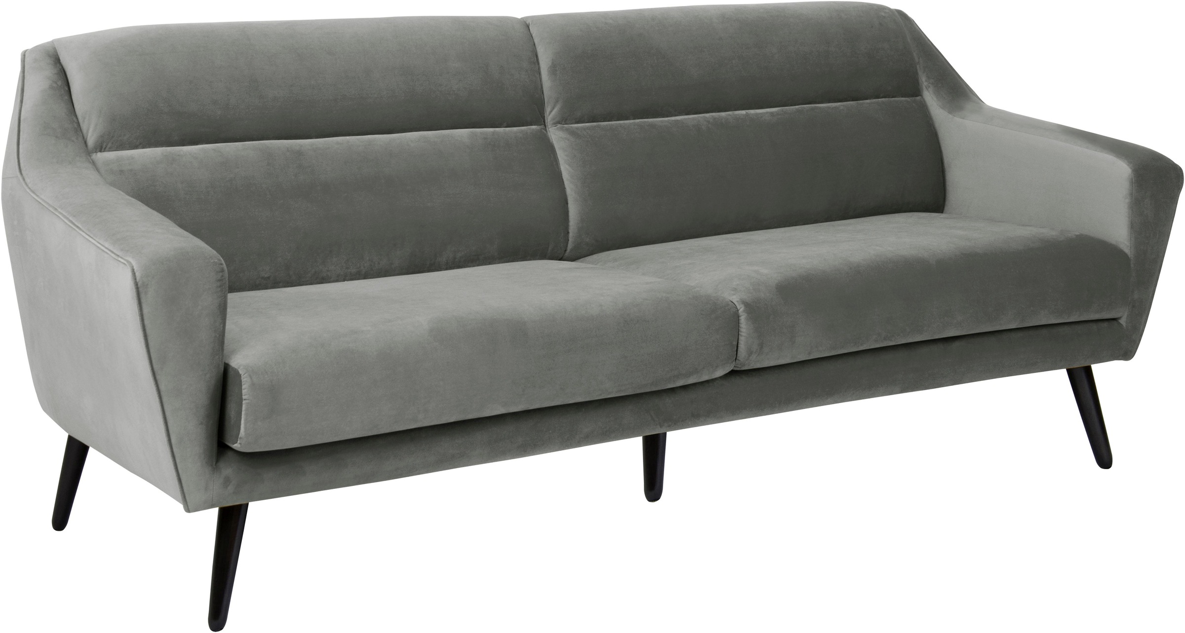 andas 3-Sitzer »Bille«, mit Naht im Rückenkissen und Eiche-Beinen, Design by Morten Georgsen