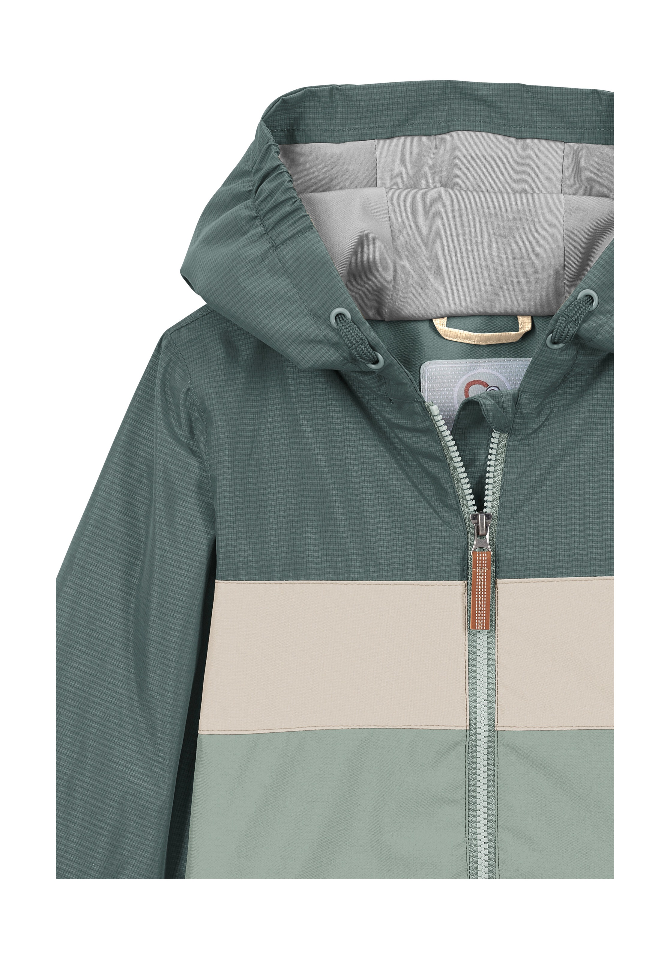 first instinct by killtec Funktionsjacke »FIOS 6 MNS JCKT« Wasser- und winddichte Kinderjacke mit Kinnschutz und Namensetikett