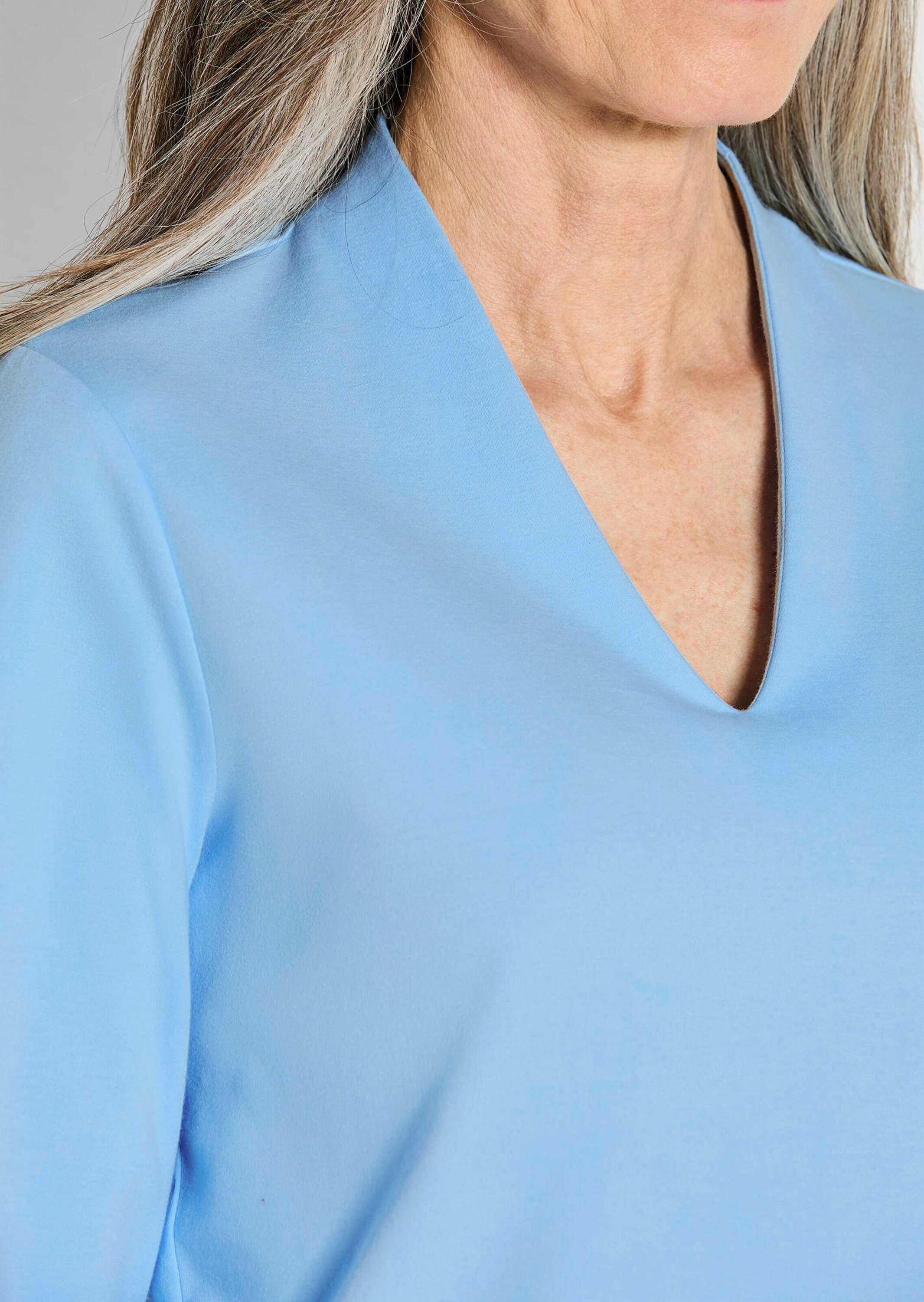 GOLDNER Kurzarmshirt »Basic-Shirt aus Interlock-Jersey«