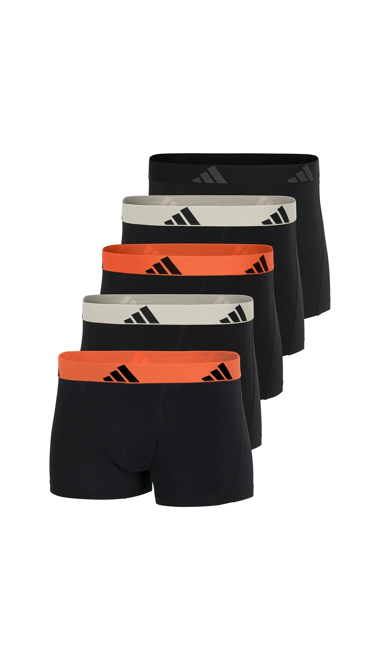 Adidas Sportswear Trunk »Active Flex Cotton« 5er Pack, Multipack, elastisch, Logo-Bund, ohne Eingriff, Größe L