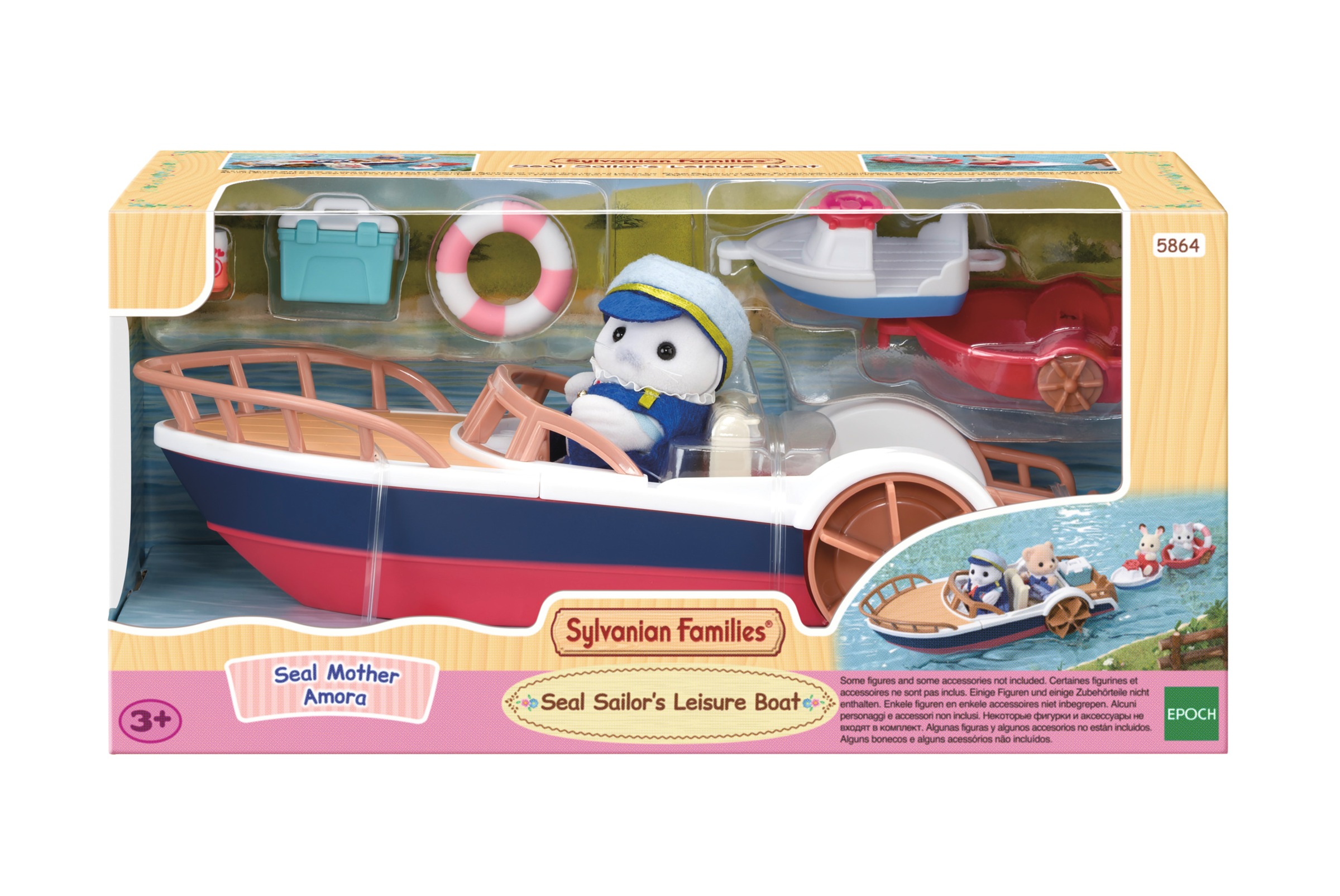 Sylvanian Families Spielzeug-Boot »Ausflugsboot mit Robbe«