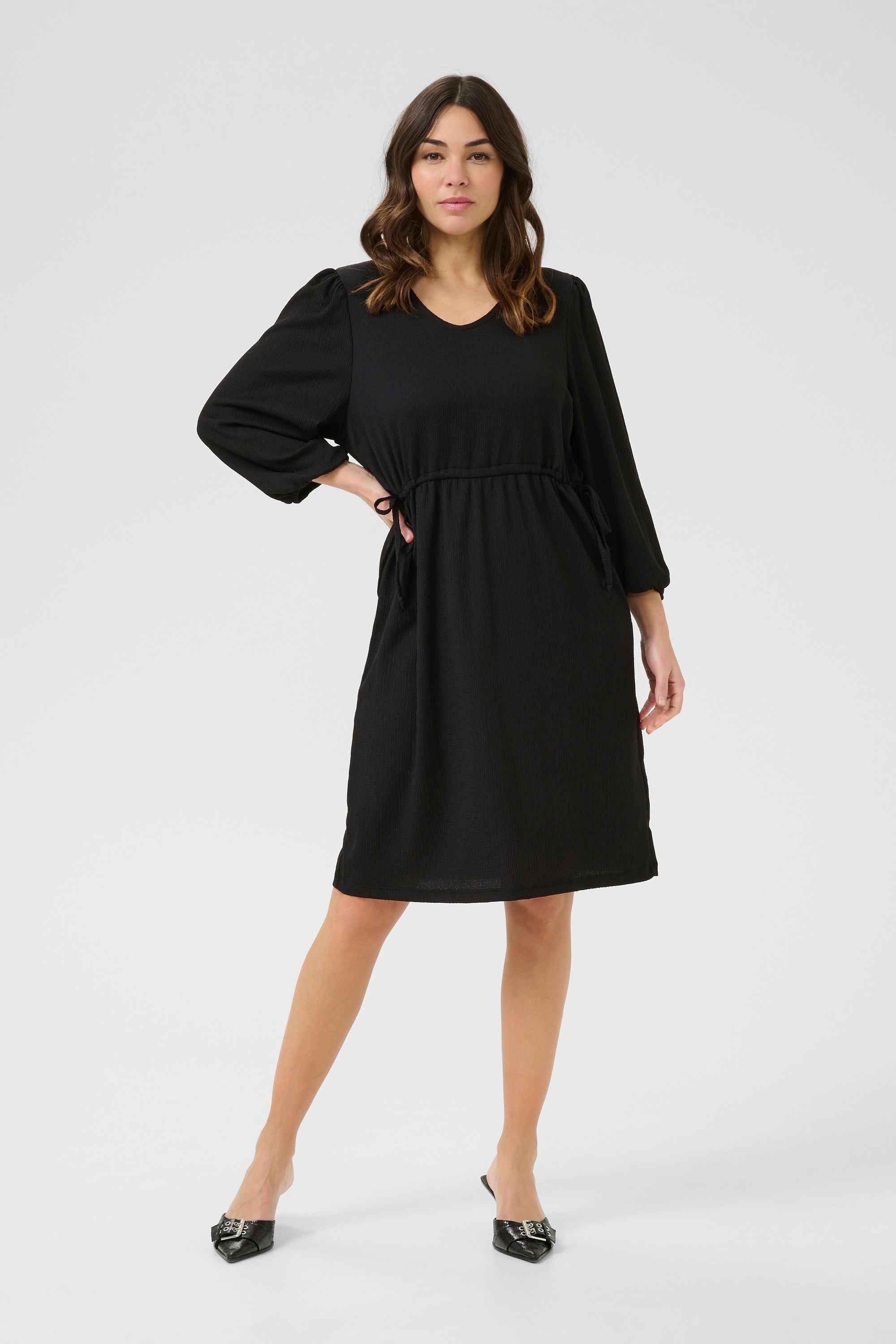 KAFFE Midikleid »Kleid KAkatrine«