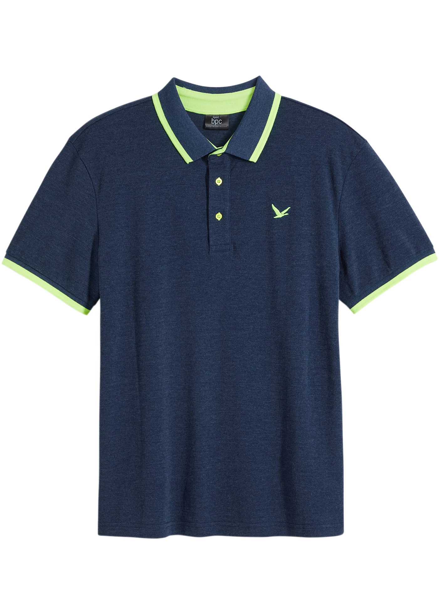 bonprix Poloshirt »Piqué-Poloshirt mit reiner Baumwolle« Piqué-Poloshirt mit reiner Baumwolle