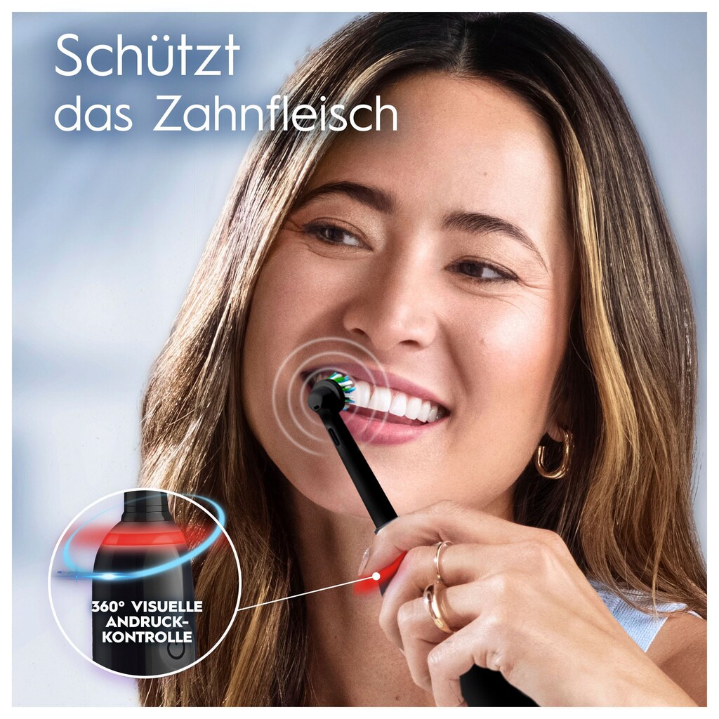 Oral-B Elektrische Zahnbürste »Pro 3 3500«, 2 St. Aufsteckbürsten