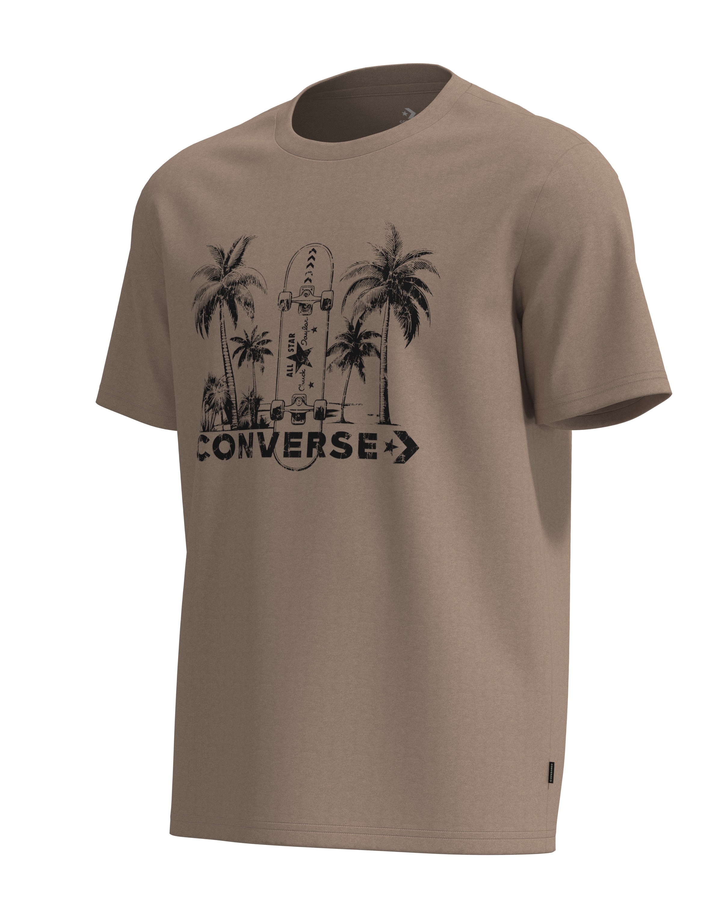 Converse T-Shirt für Erwachsene, Kurzarm, für Alltag und Freizeit