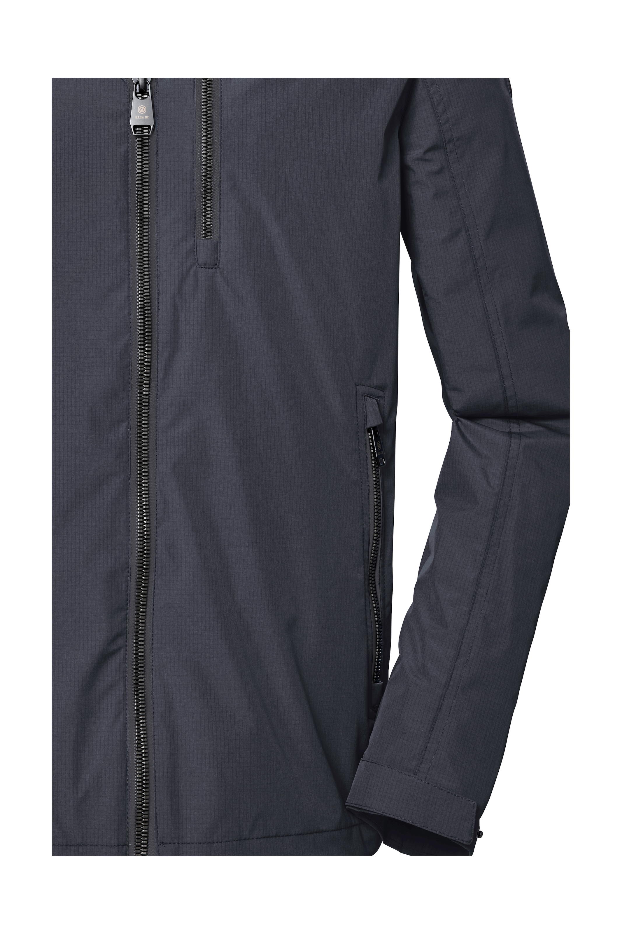 G.I.G.A. DX by killtec Funktionsjacke »GS 13 MN JCKT«, Wasserabweisende Herrenjacke mit abnehmbarer Kapuze und Zippern