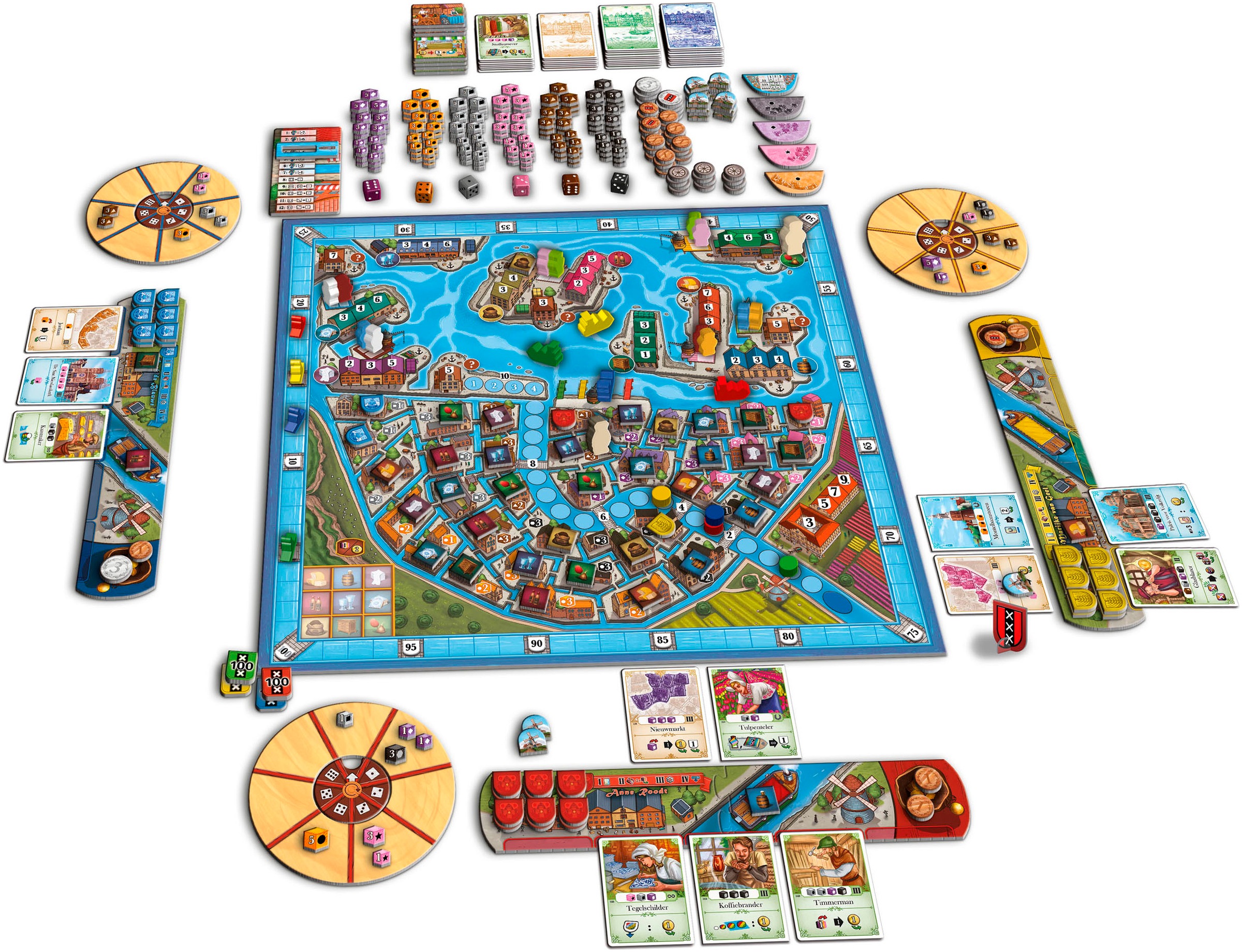 Queen Games Spiel »Amsterdam - Essential Edition«, Made in Europe