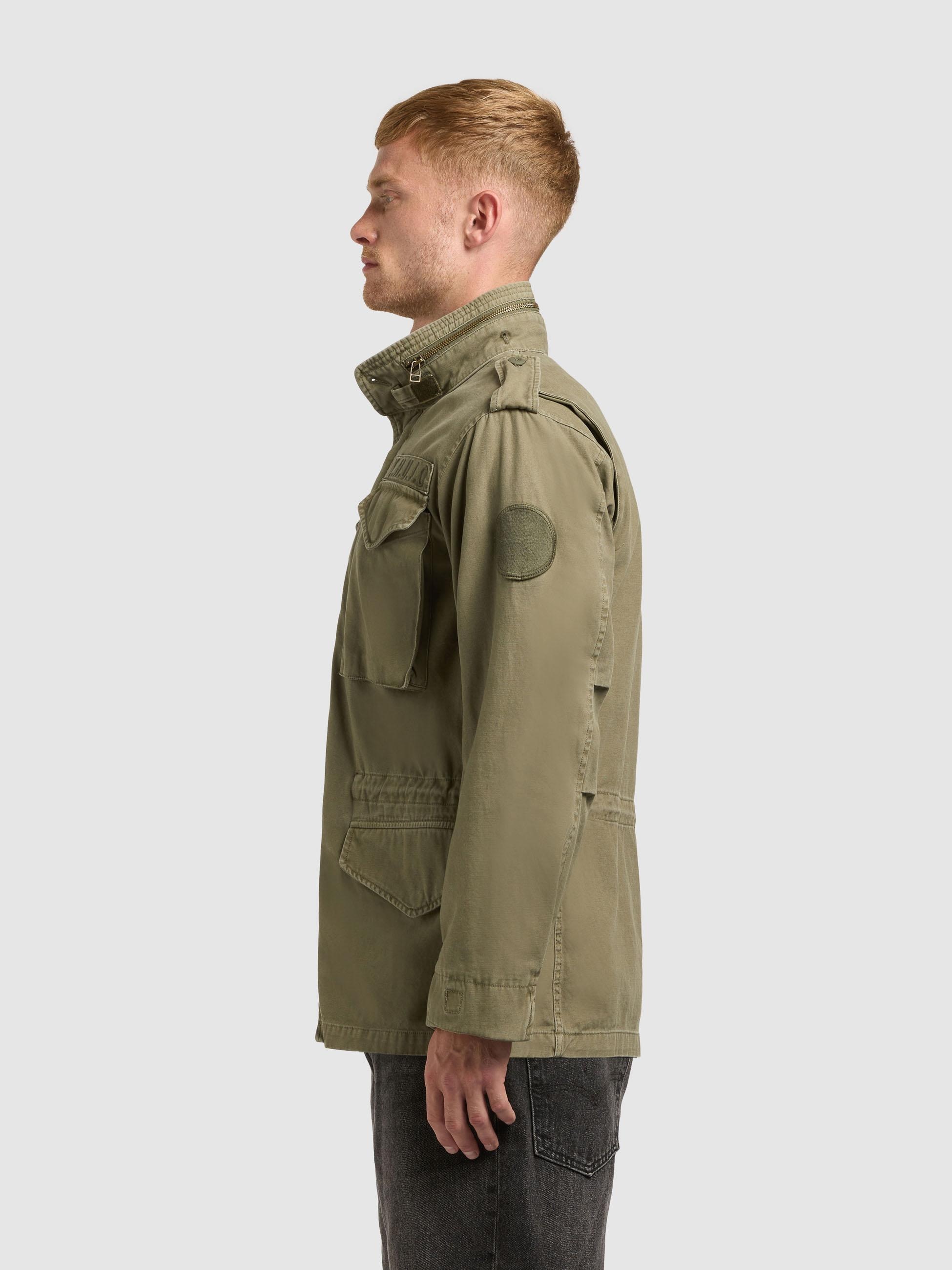 khujo Funktionsjacke »Funktionsjacke Gene« mit Kapuze Übergangsparka mit Stehkragen