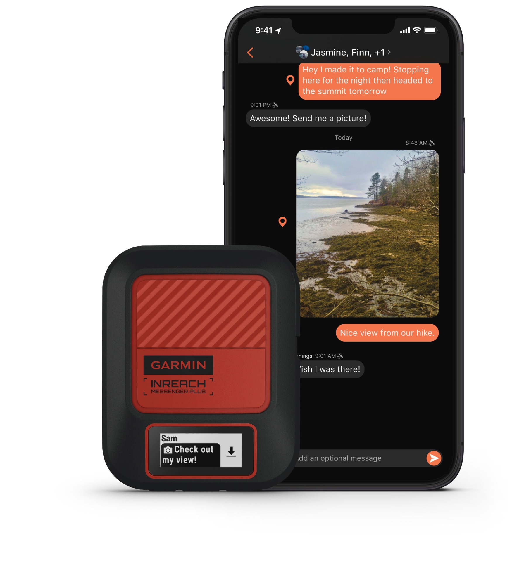 Garmin Navigationsgerät »inReach Messenger Plus« ( )