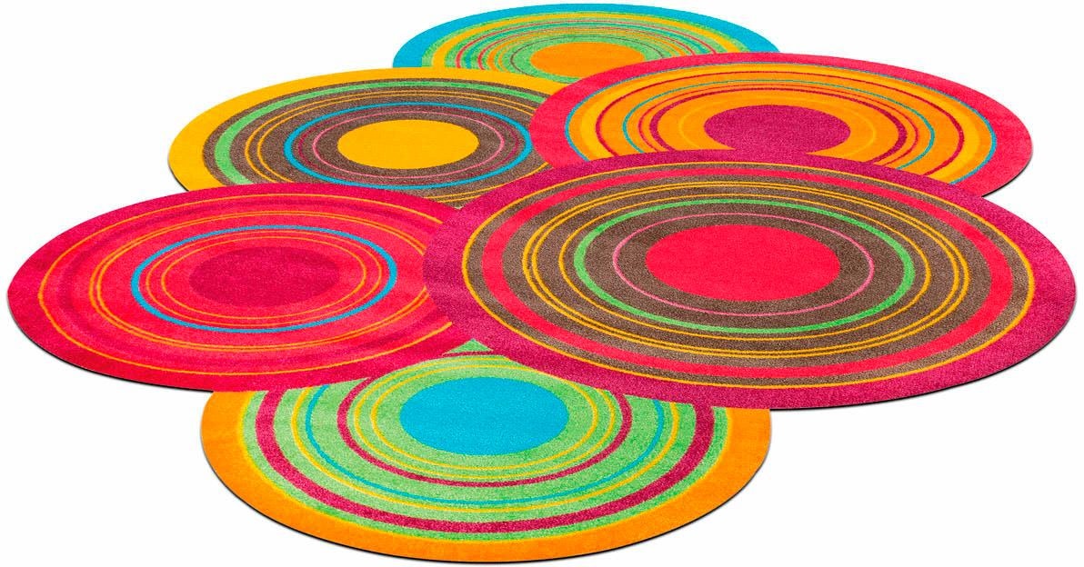 Kleen-Tex rutschhemmend, wash+dry Teppich Colours«, im OTTO-Shop »Cosmic Wohnzimmer by stufenförmig, waschbar,