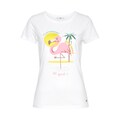 AJC T-Shirt, mit sommerlichen Flamingo-Druck