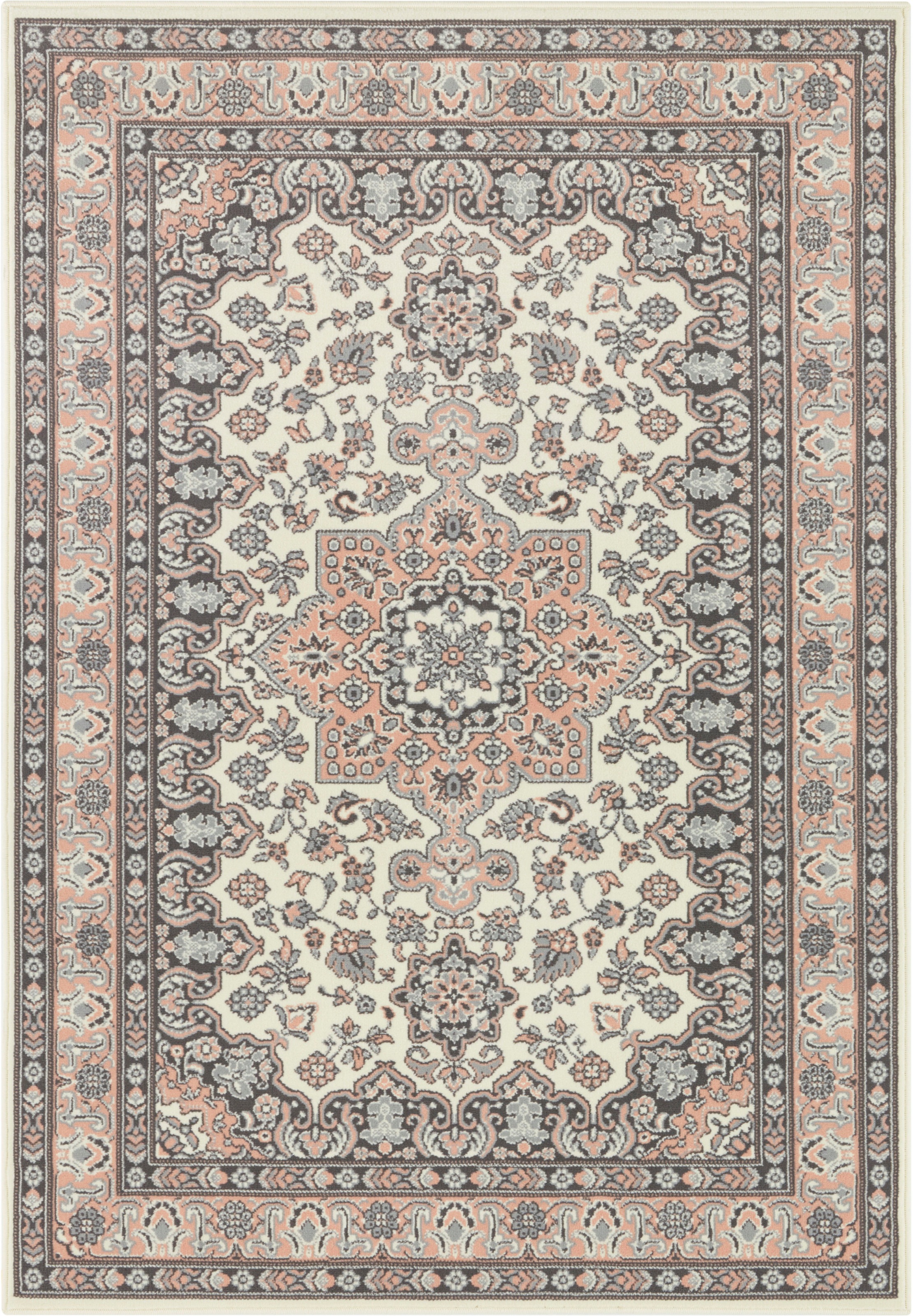 NOURISTAN Teppich »Parun Täbriz«, rechteckig, 9 mm Höhe, Kurzflor, Orient, Läufer, Vintage, Esszimmer, Wohnzimmer, Flur