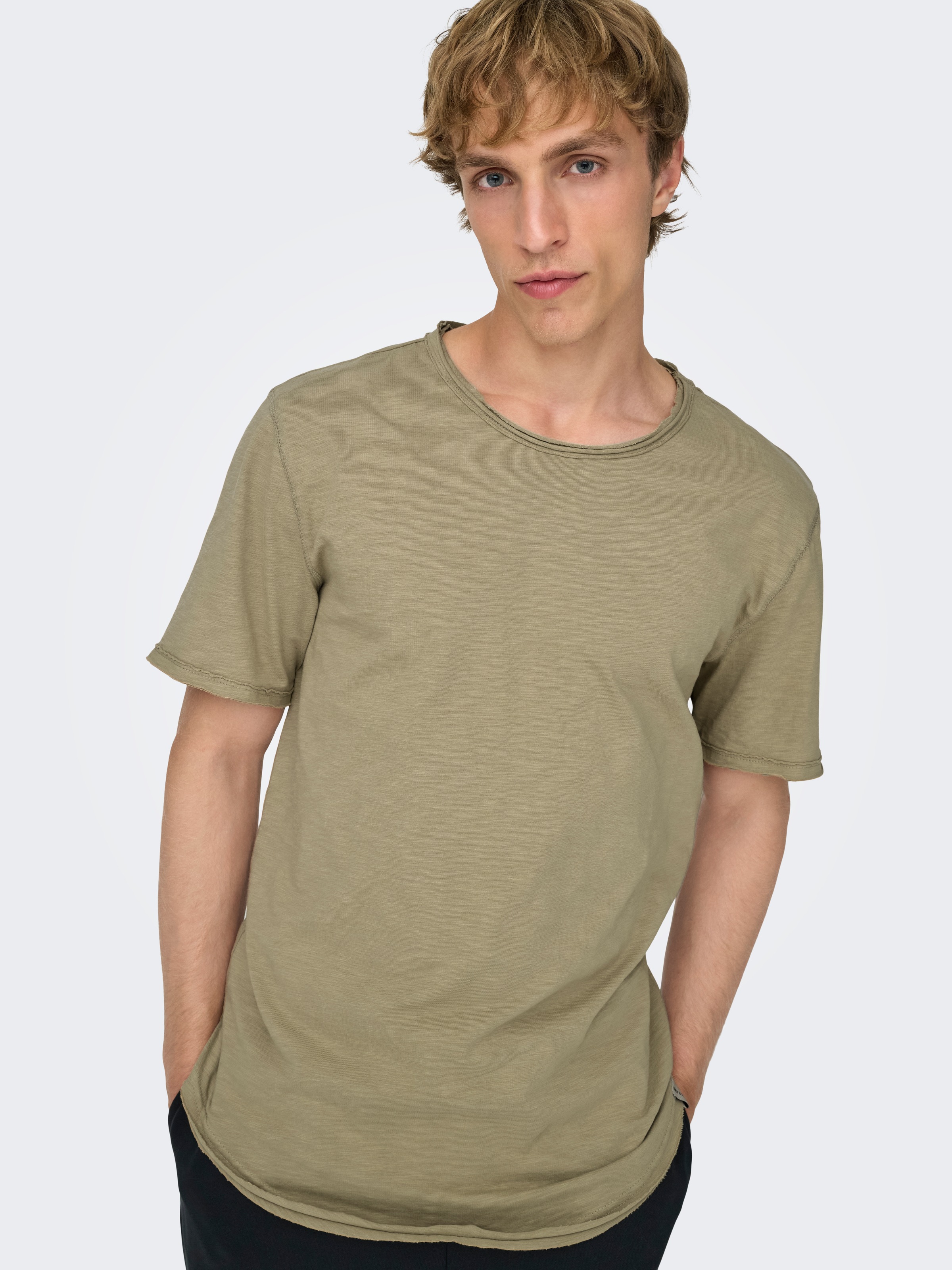 ONLY & SONS T-Shirt »ONSBENNE LONGY SS TEE NF 7822 NOOS«
